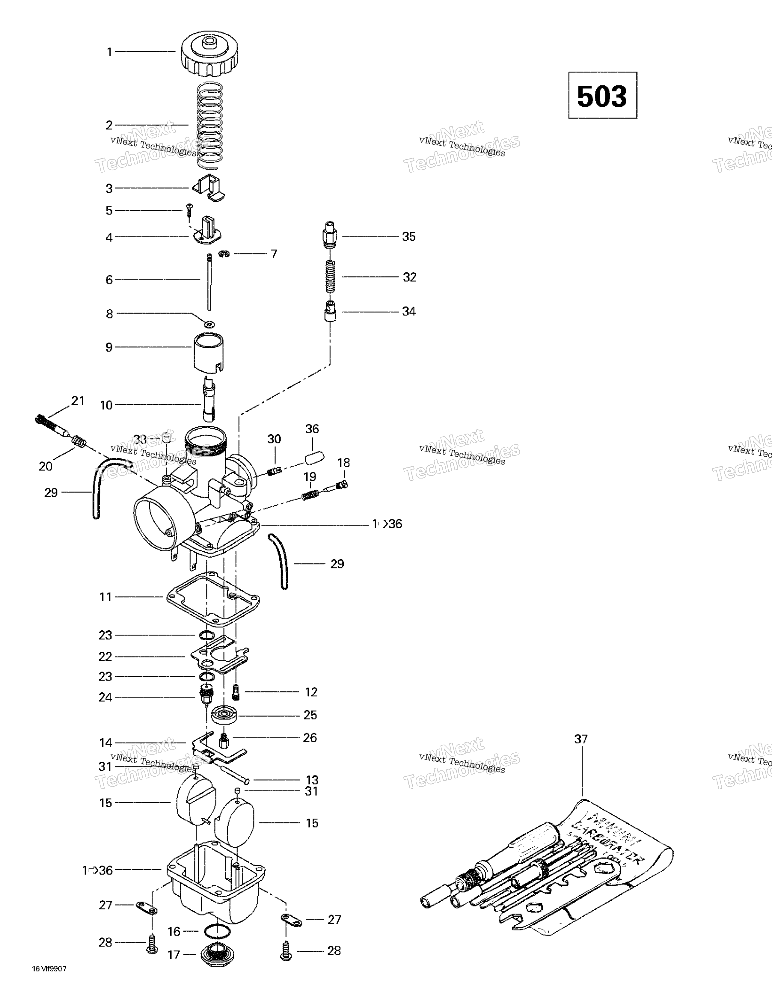 Carburetors 503