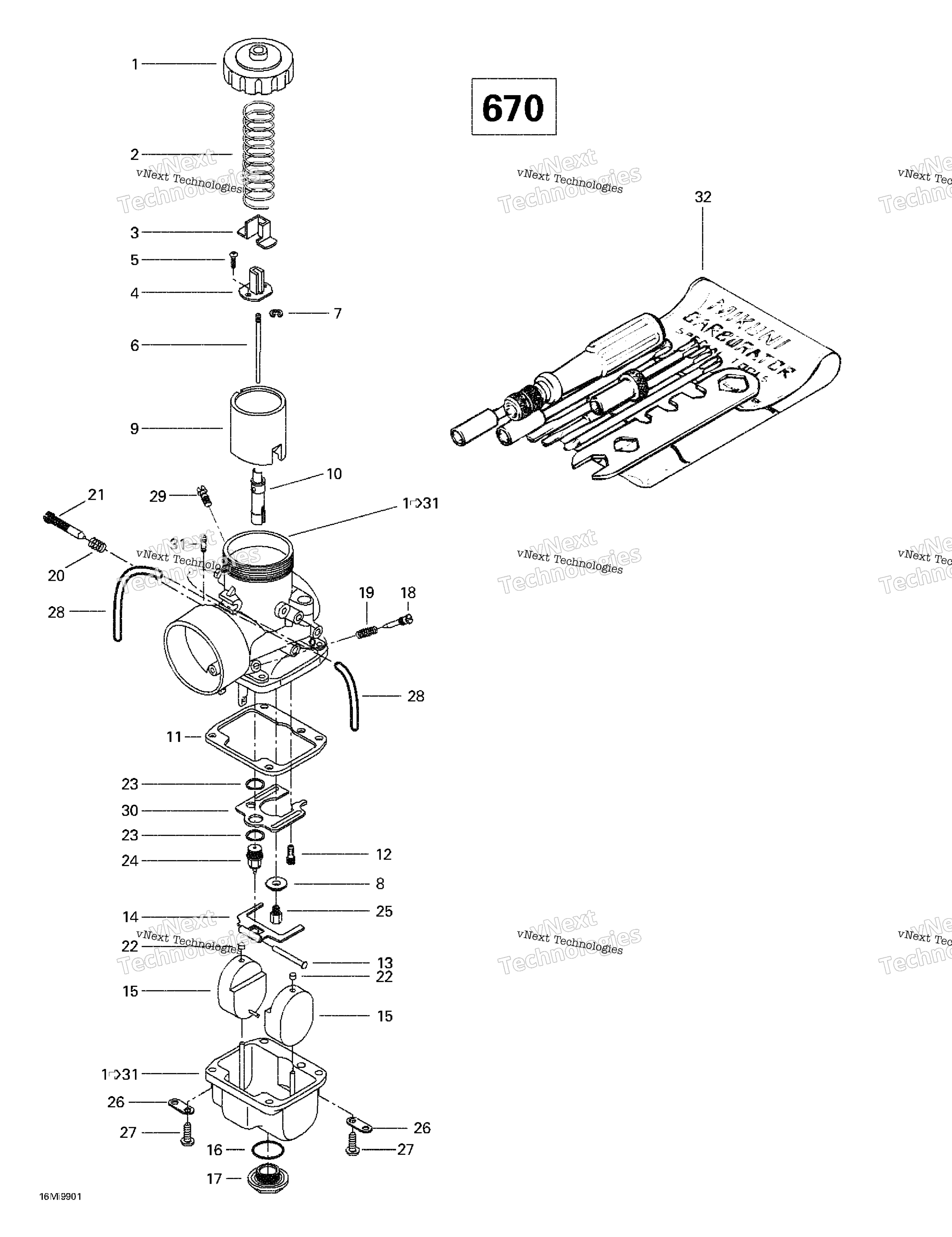 Carburetors 670