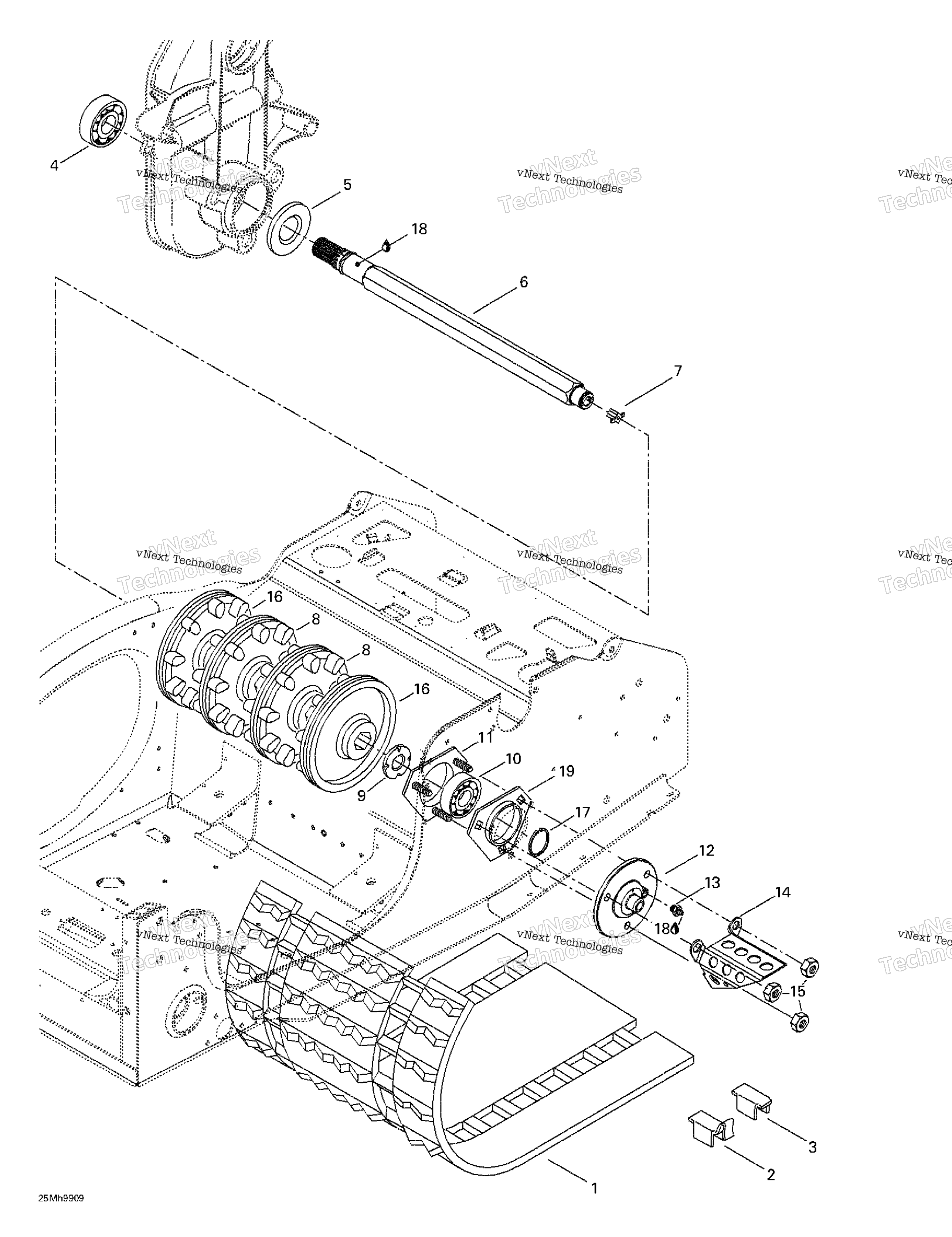 Привод Axle And Track