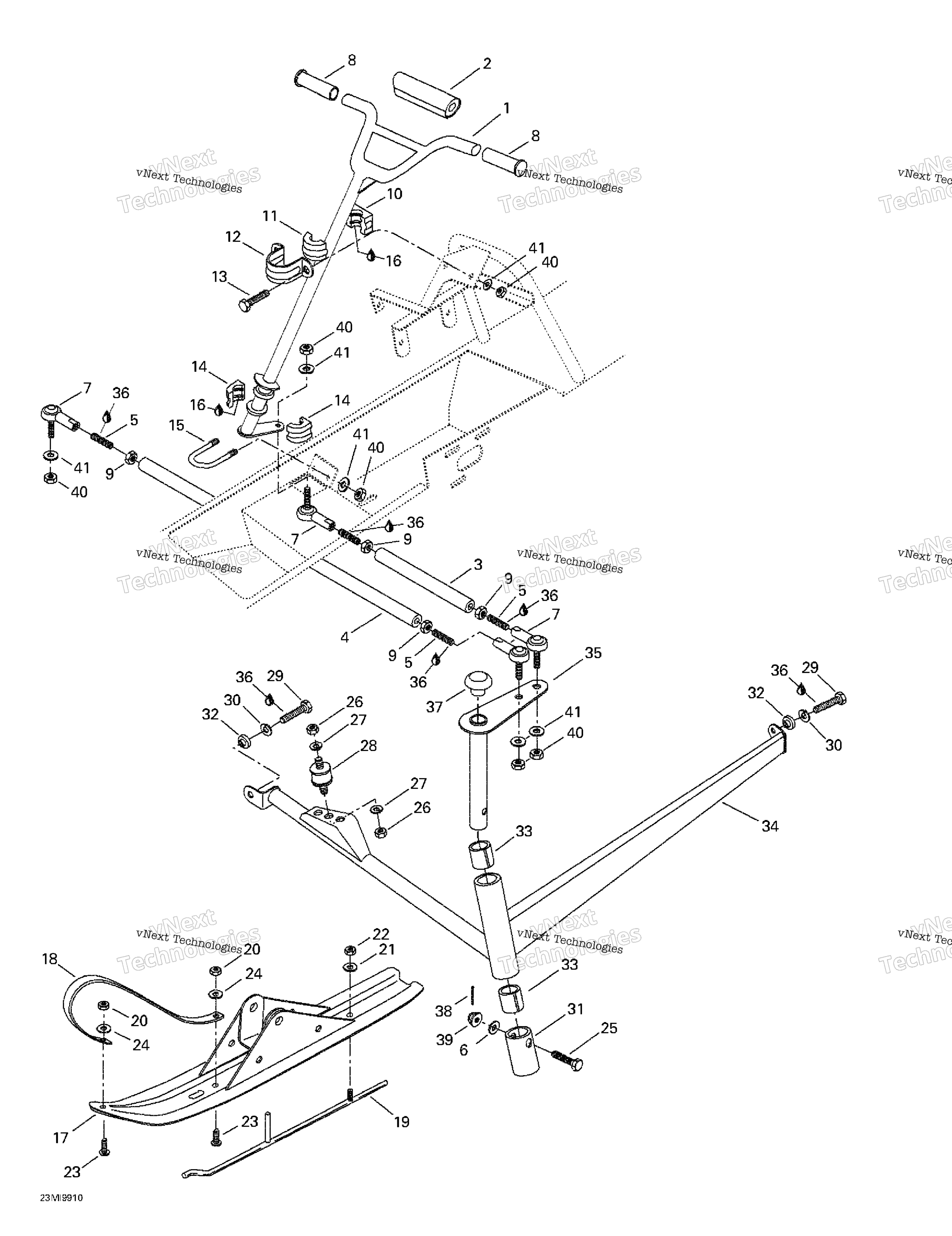 Рулевое управление System And Ski