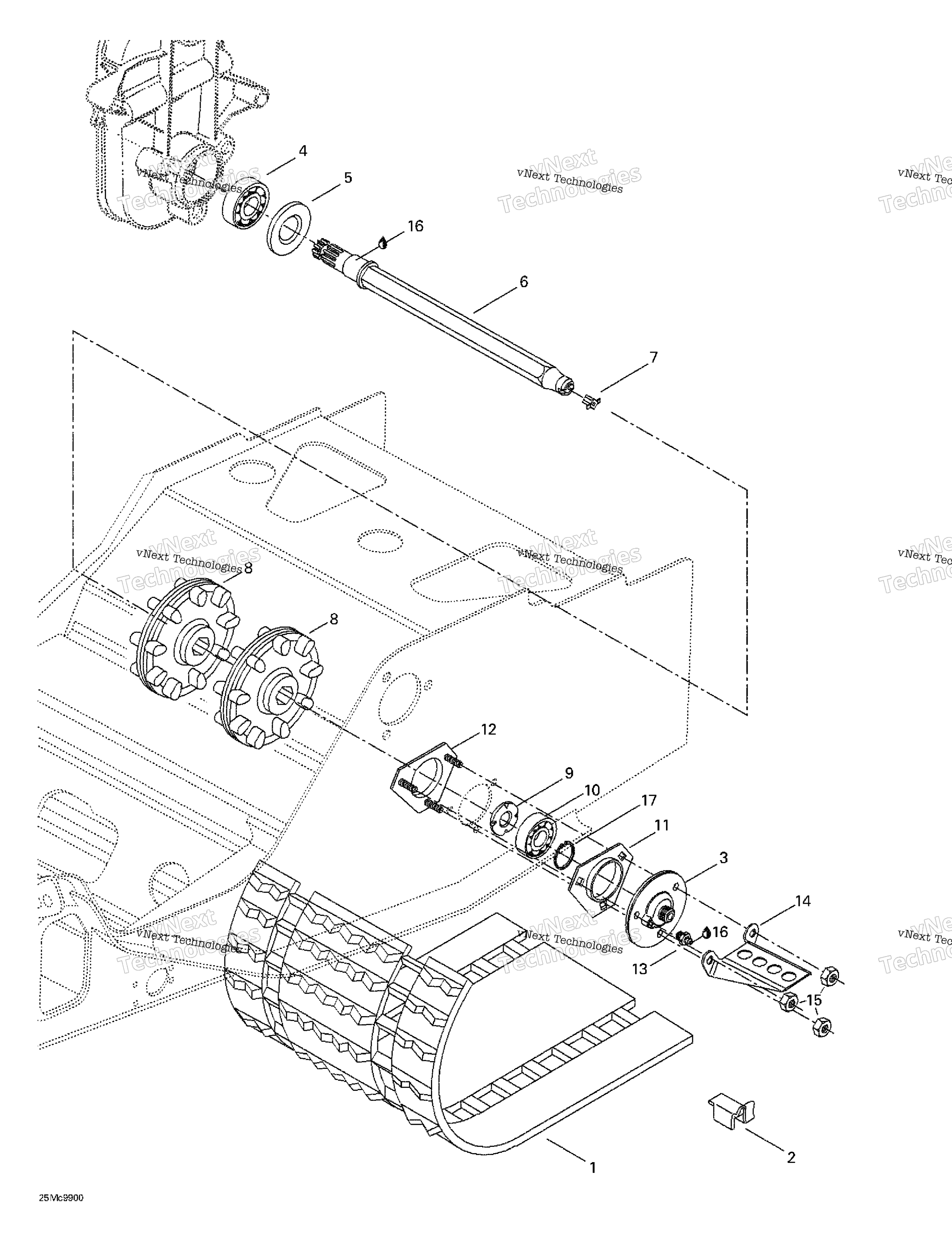 Привод Axle And Track