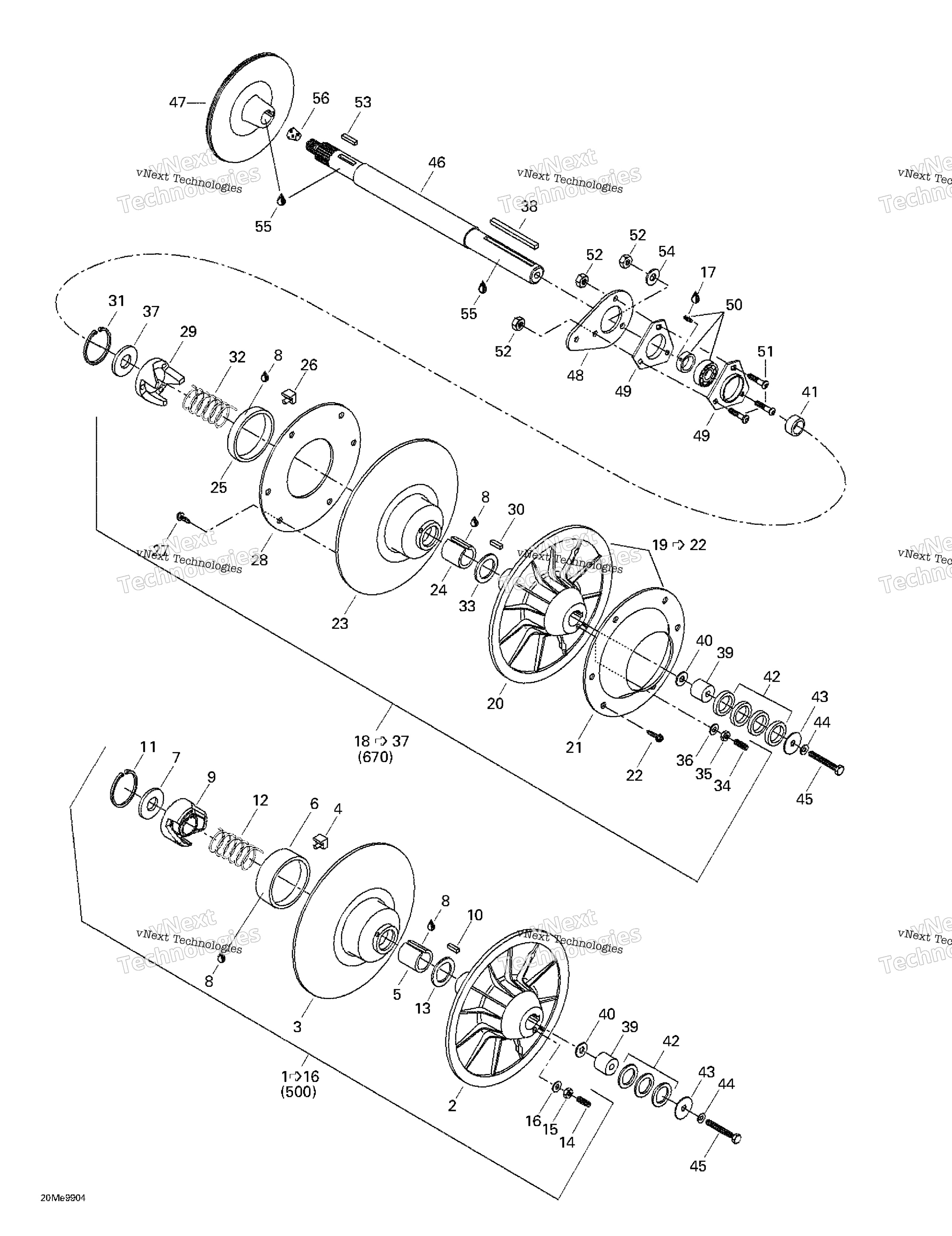 Ведомый Pulley