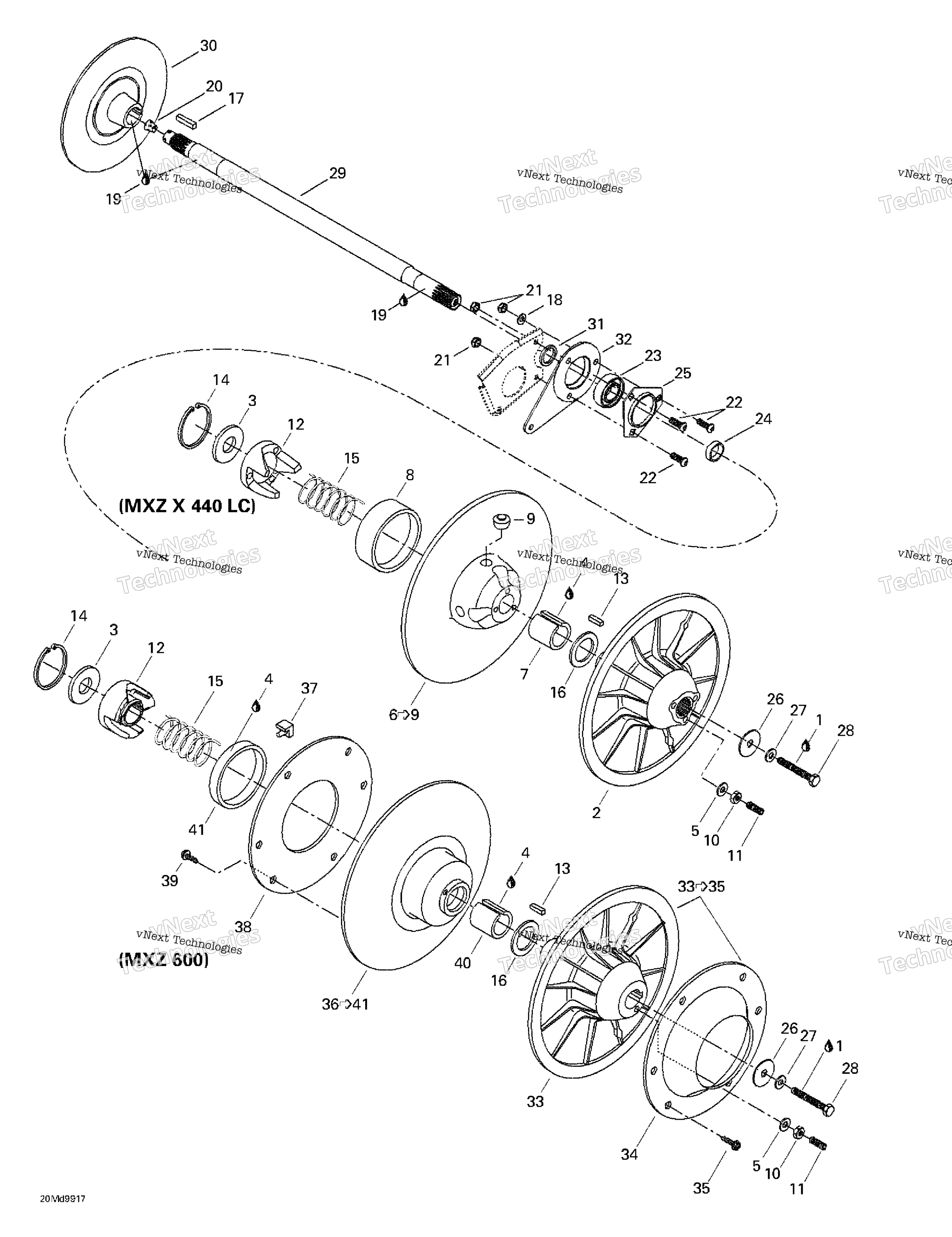 Ведомый Pulley
