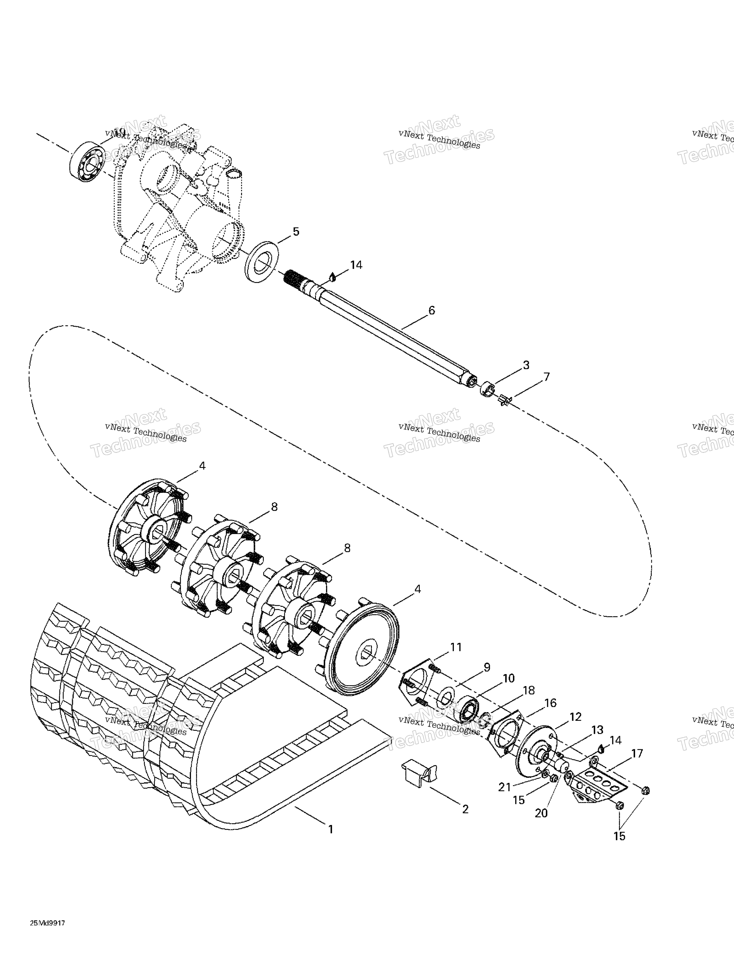 Привод Axle And Track