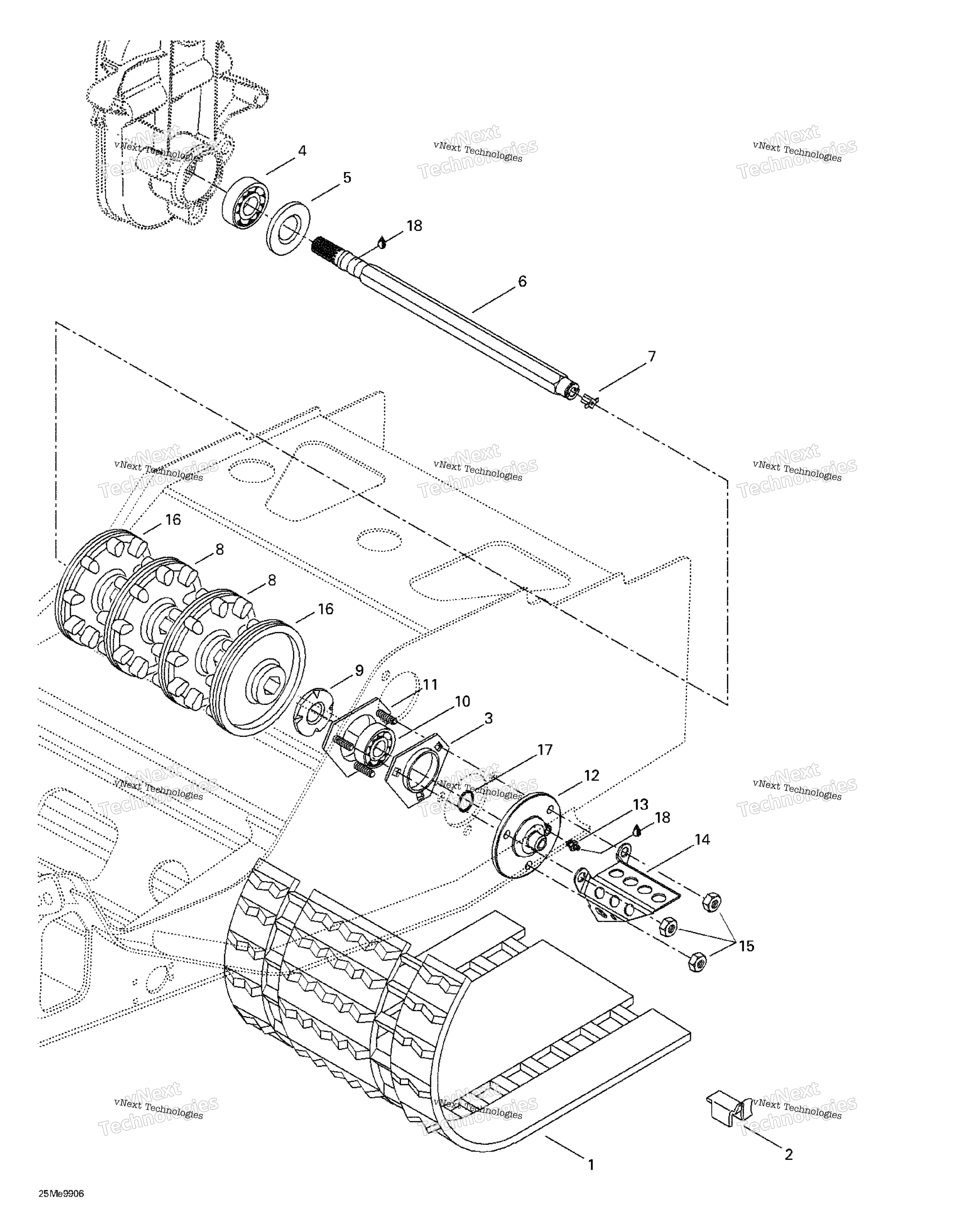 Привод Axle And Track