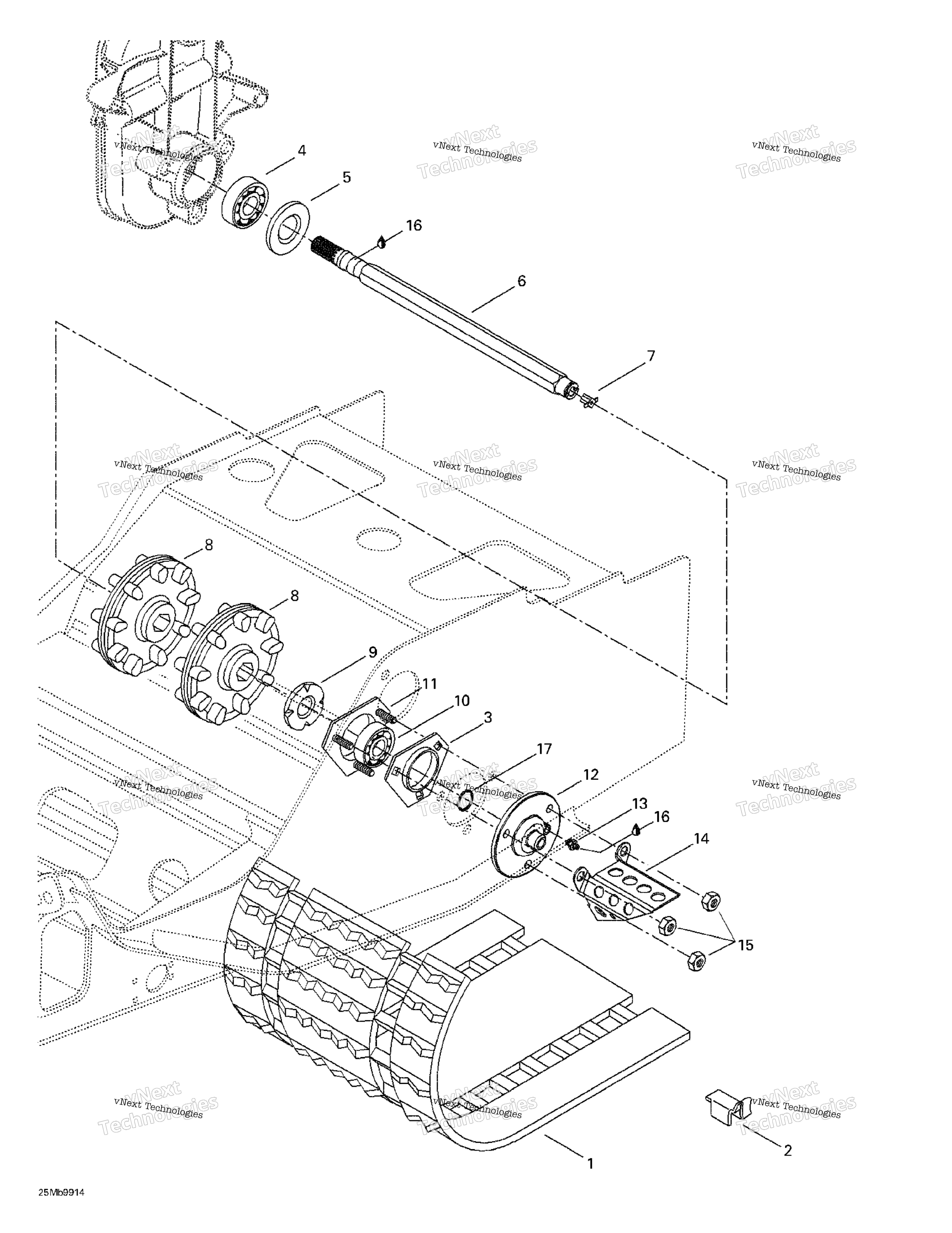 Привод Axle And Track