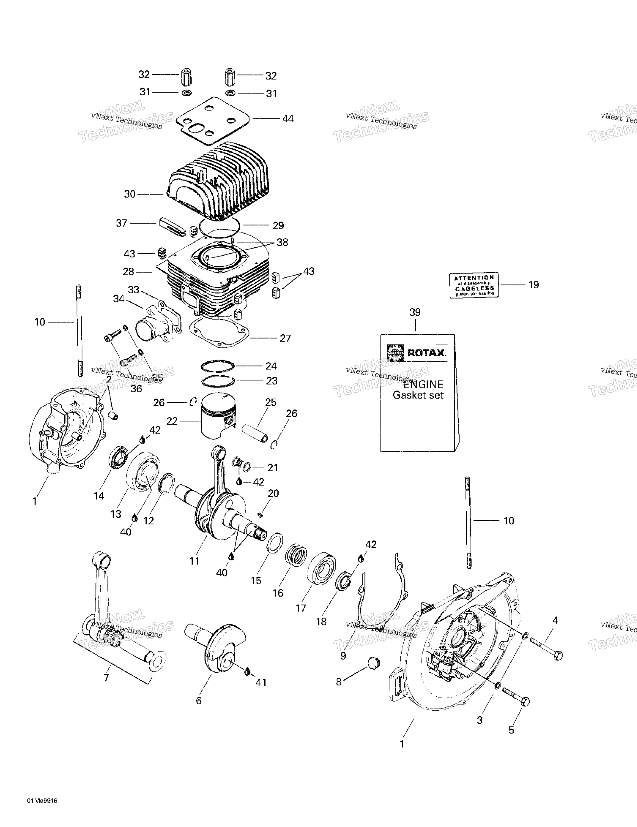 Картер And Cylinder