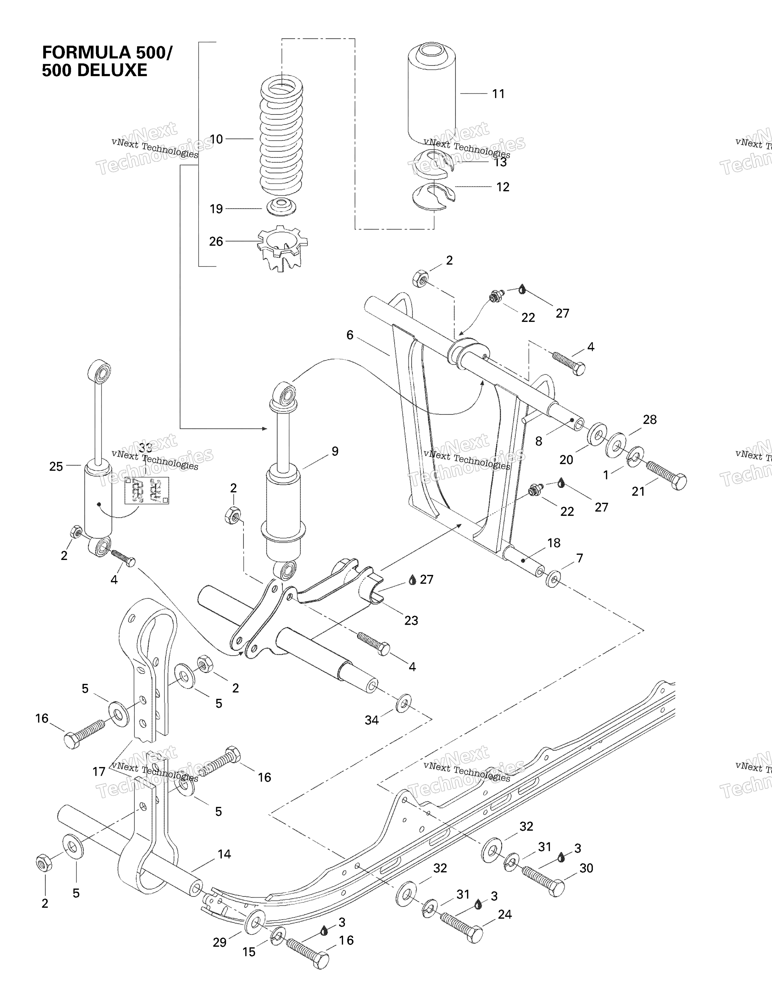 Передняя часть Arm, Rear Suspension