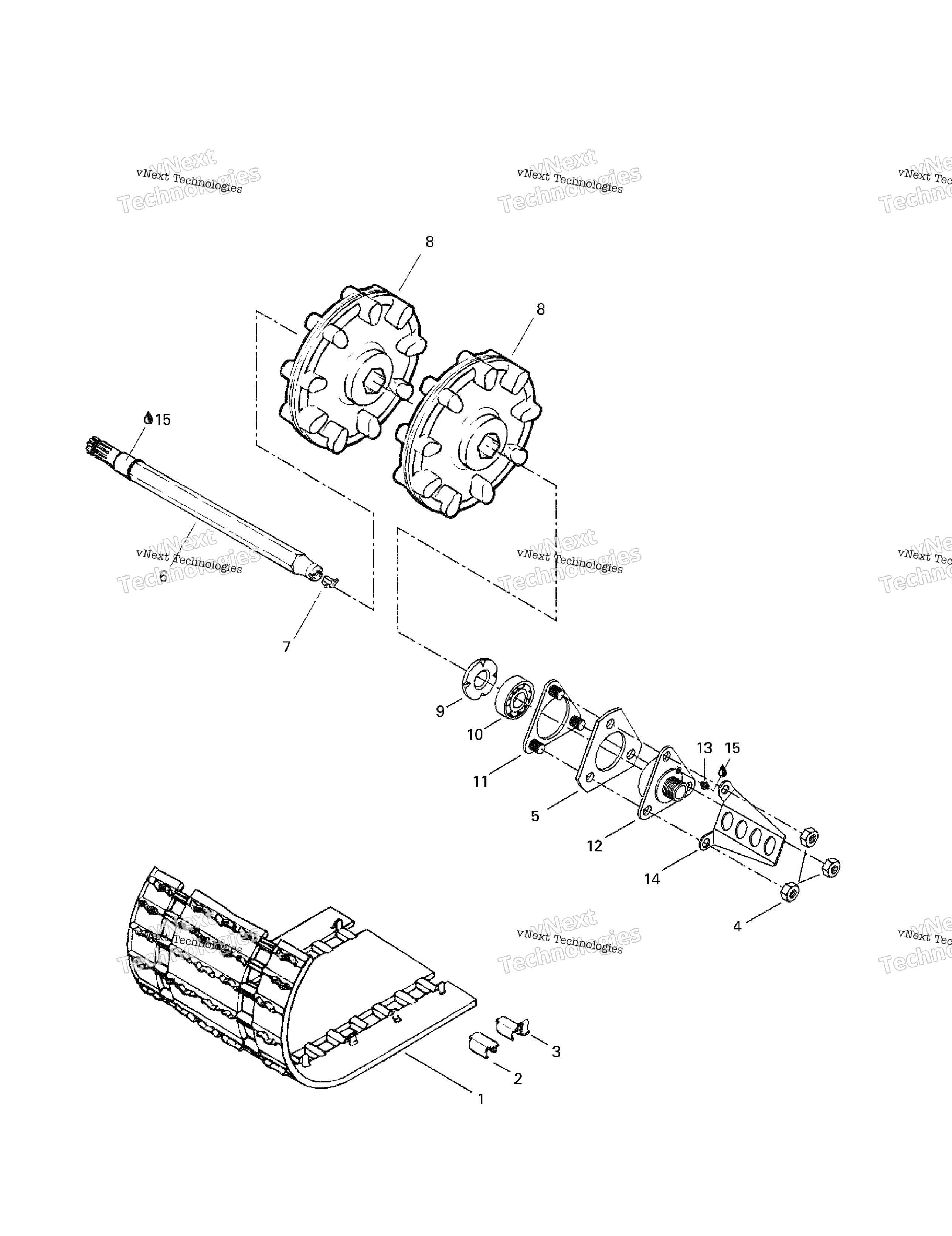 Привод Axle And Track