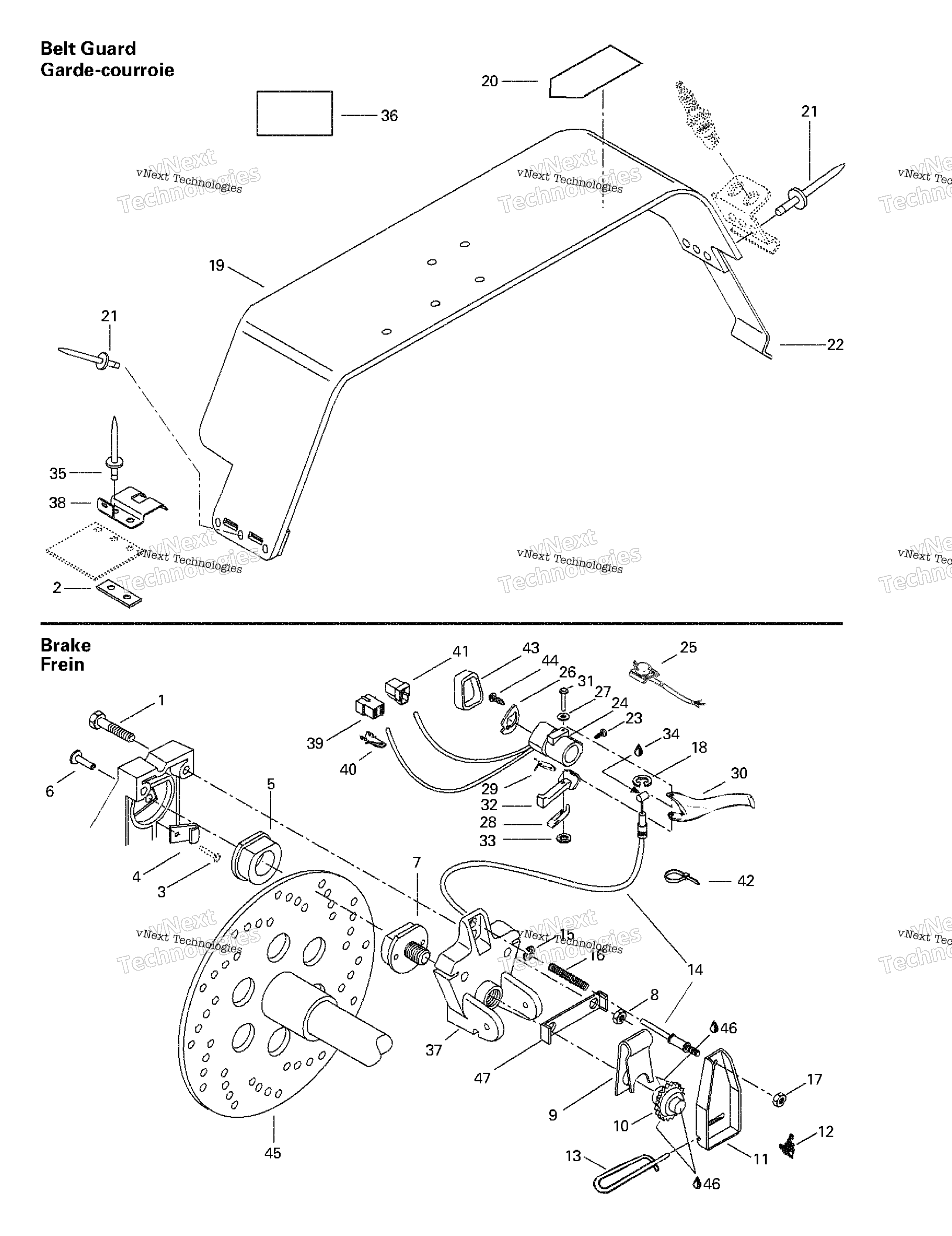 Mechanic тормоз и Belt защита