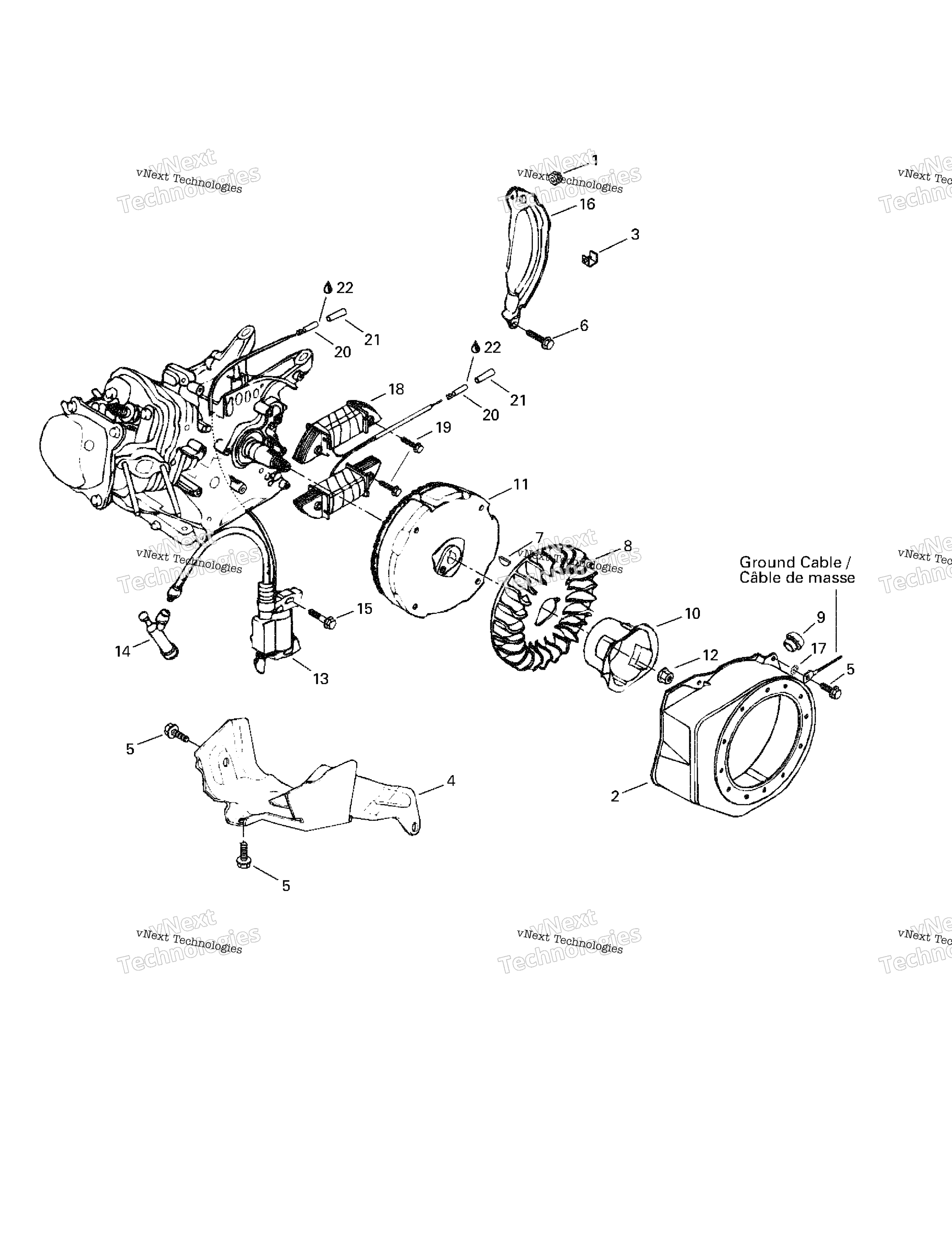 Система зажигания Coil, Cooling System