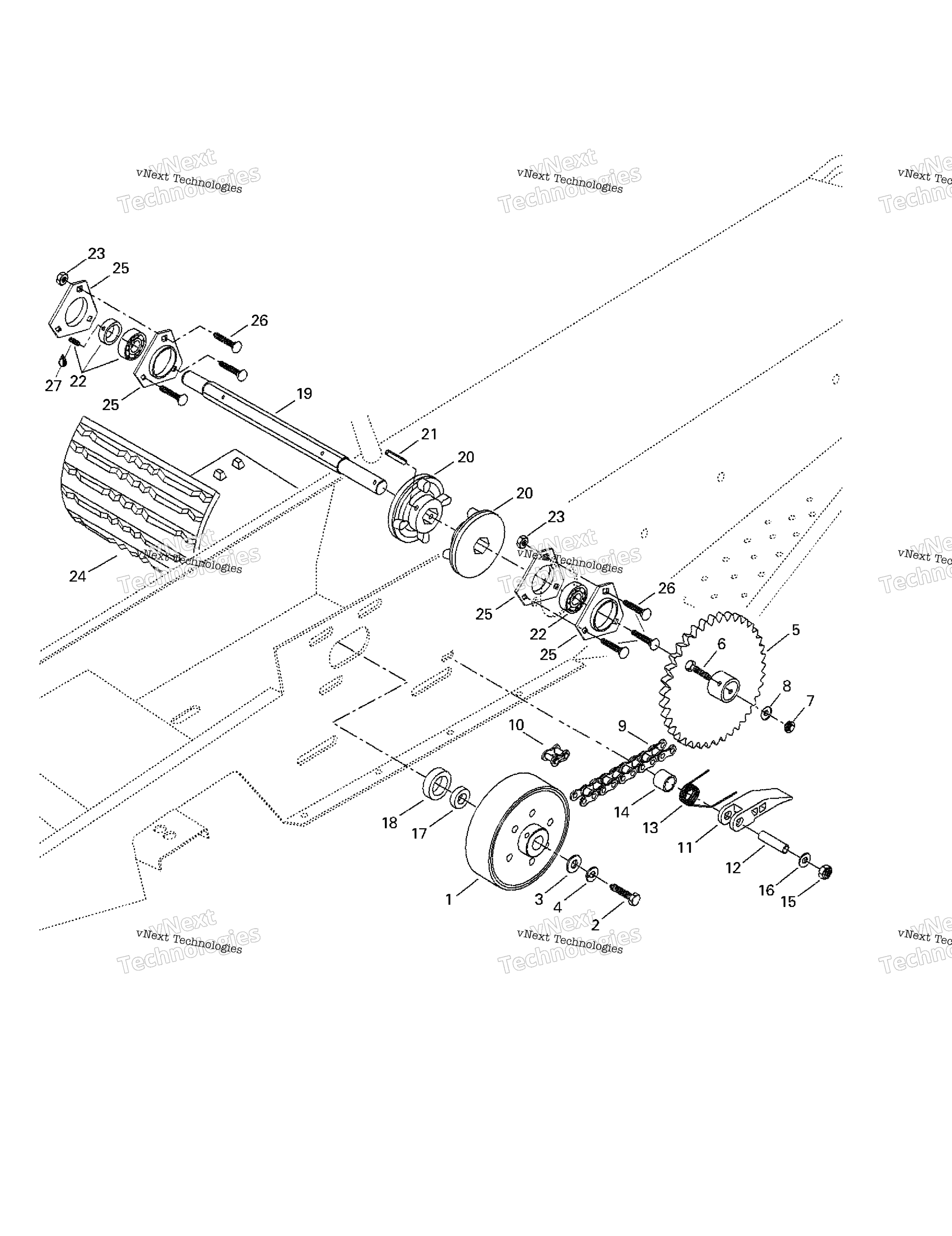 Привод Axle And Track