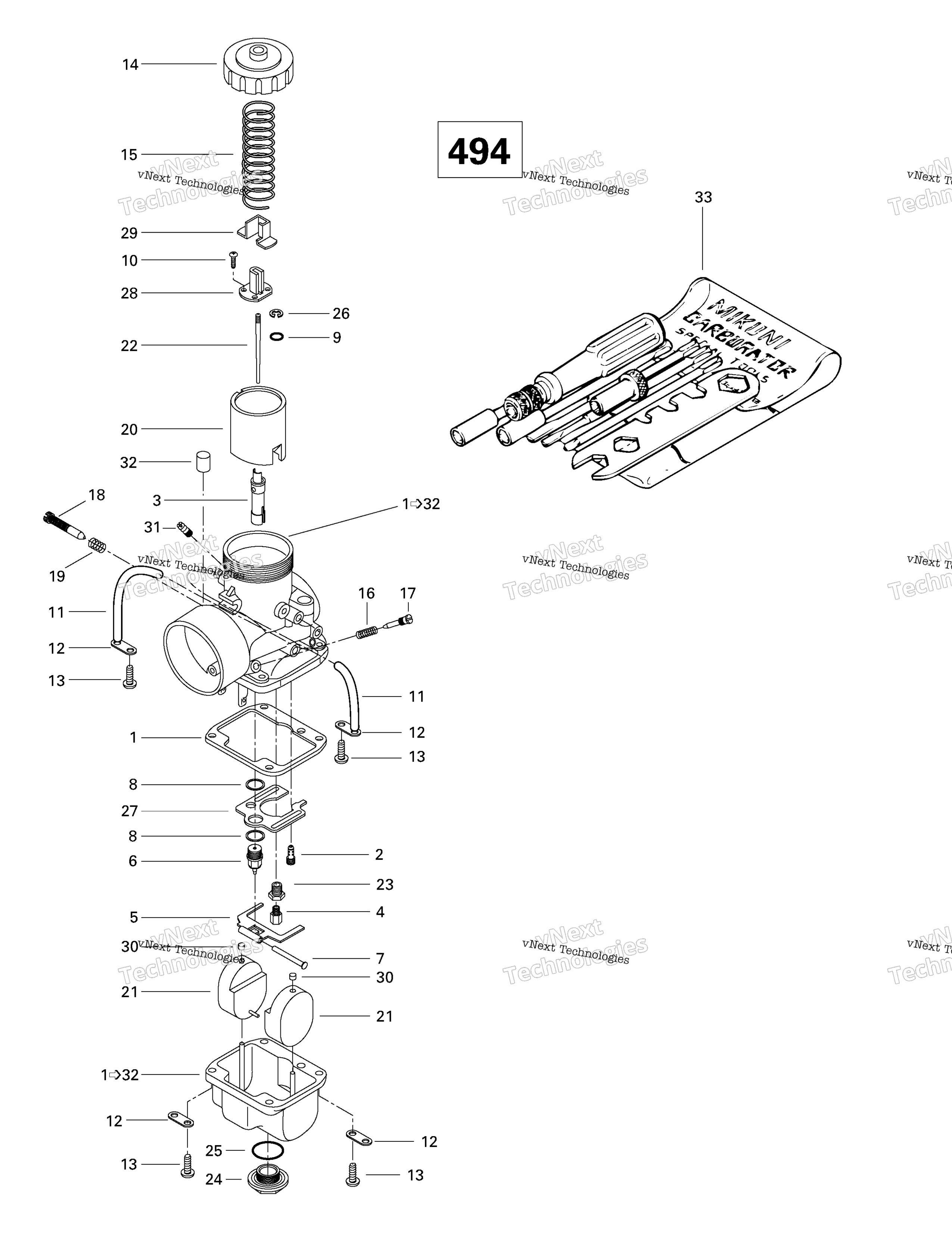 Carburetors 494