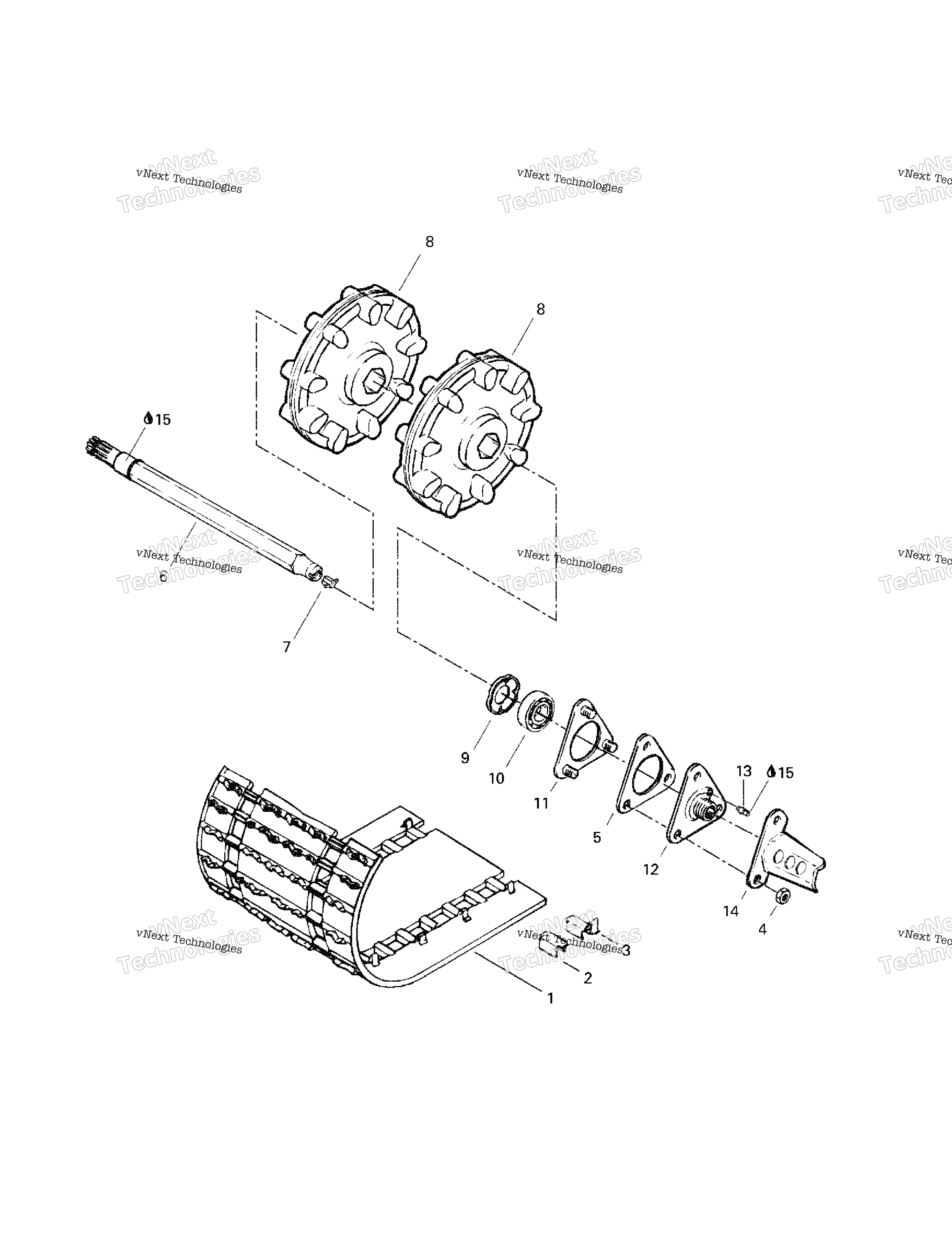 Привод Axle And Track