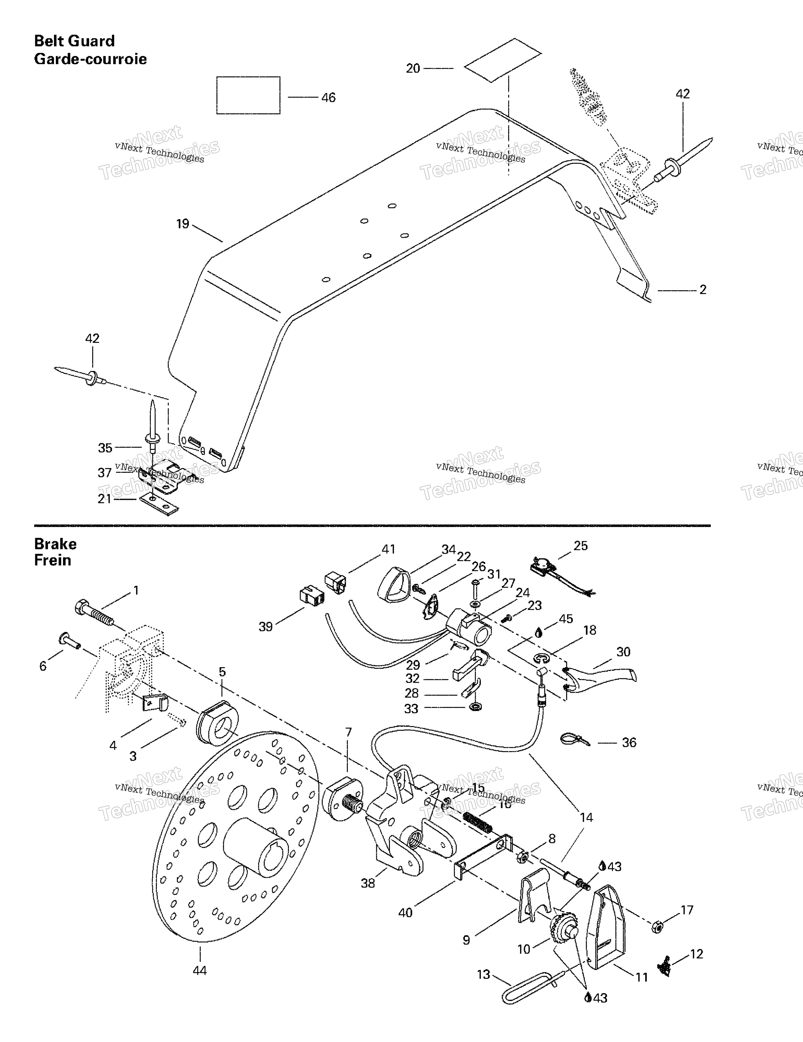 Mechanic тормоз и Belt защита
