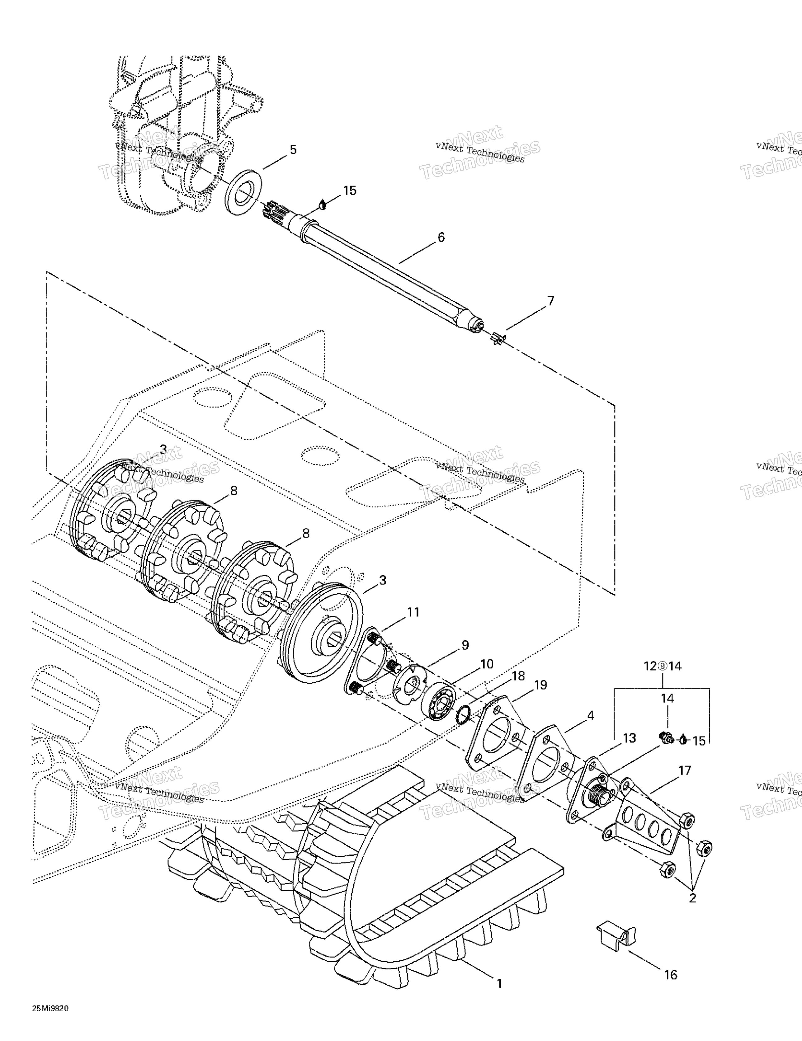 Привод Axle And Track