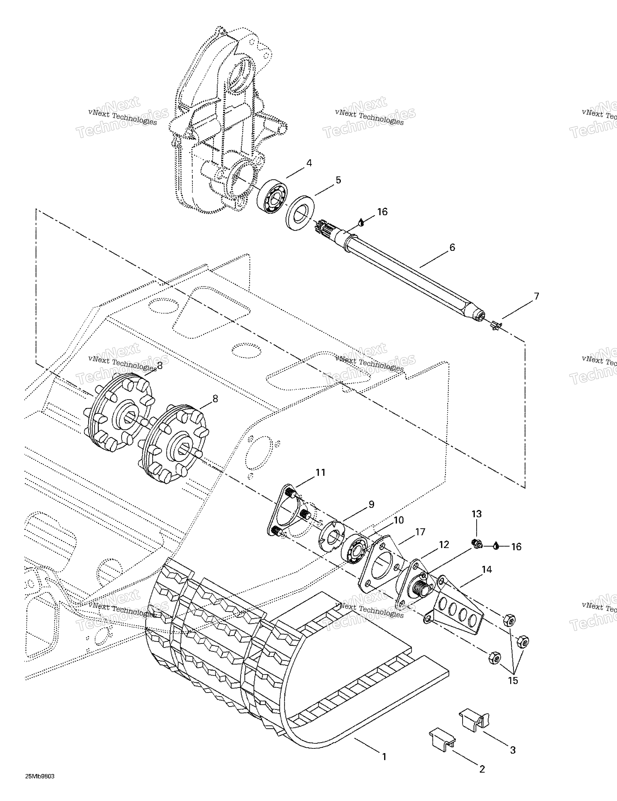Привод Axle And Track
