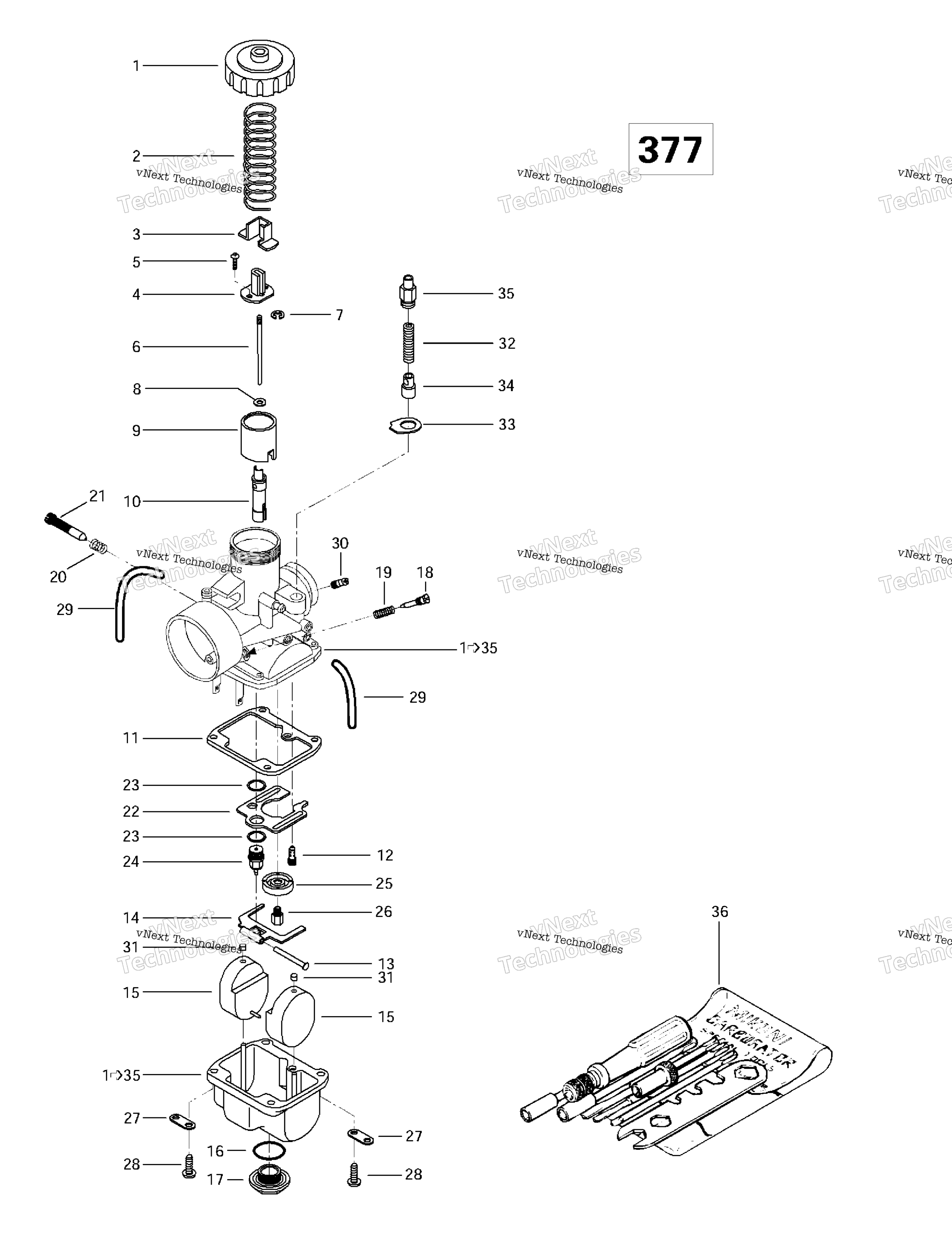 Carburetors 377