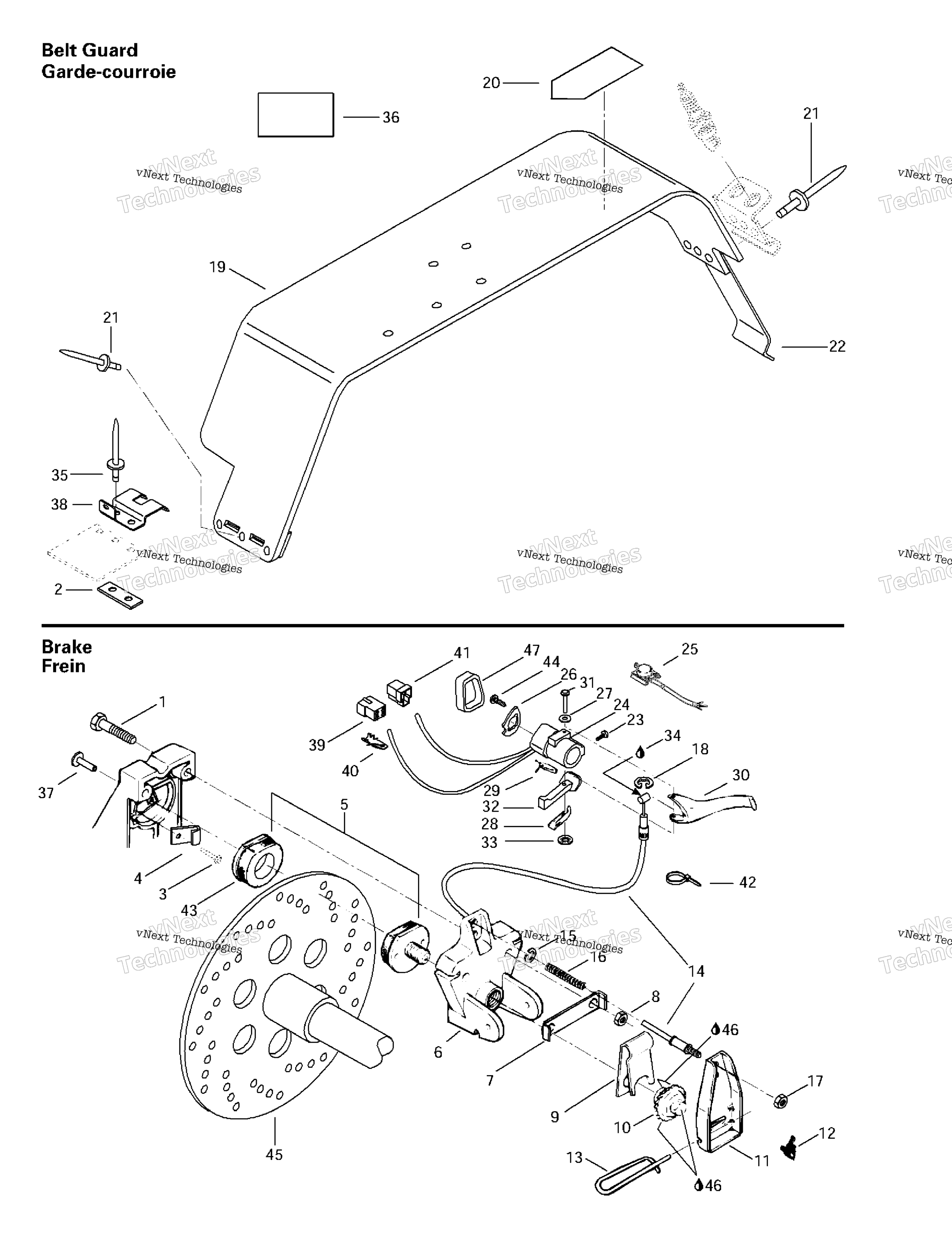 Mechanic тормоз и Belt защита