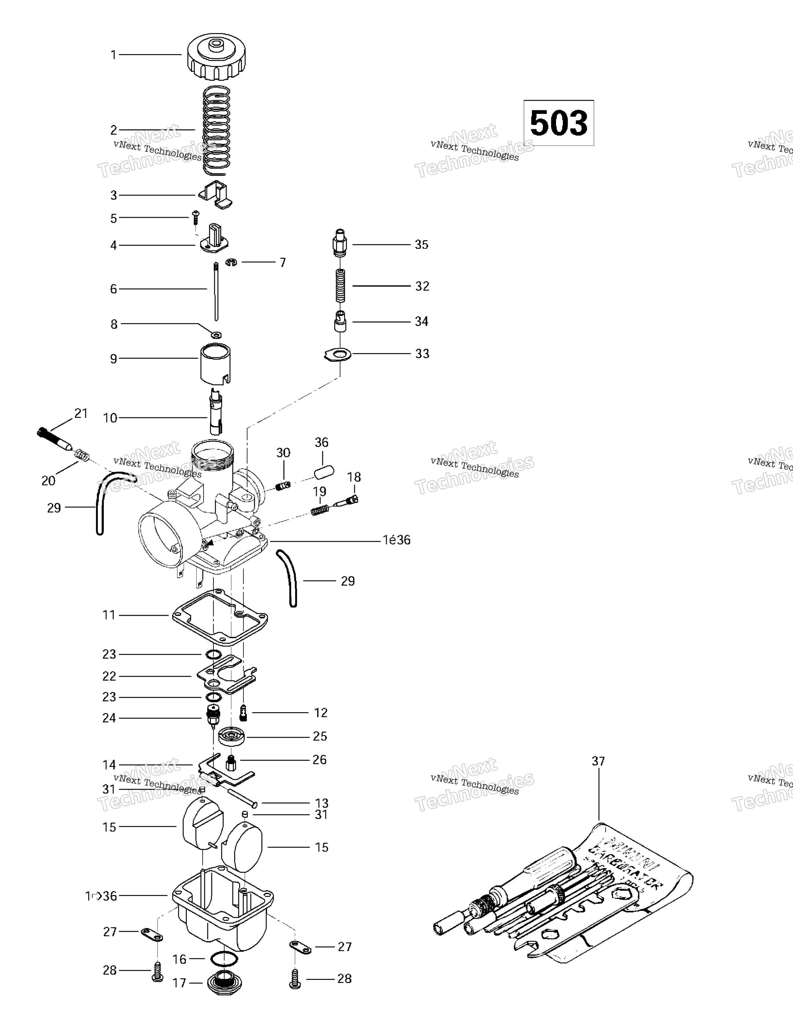 Carburetors 503