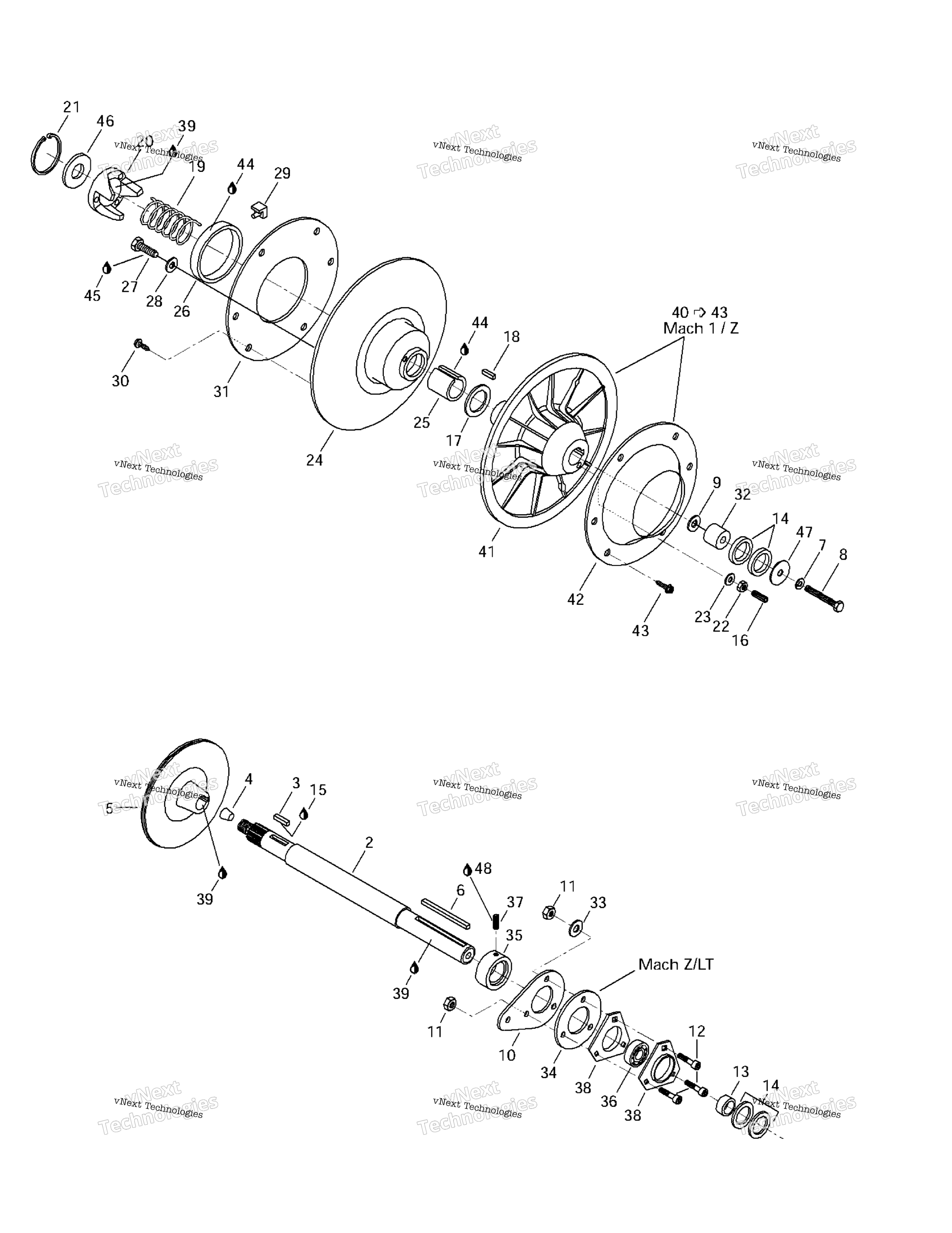 Ведомый Pulley
