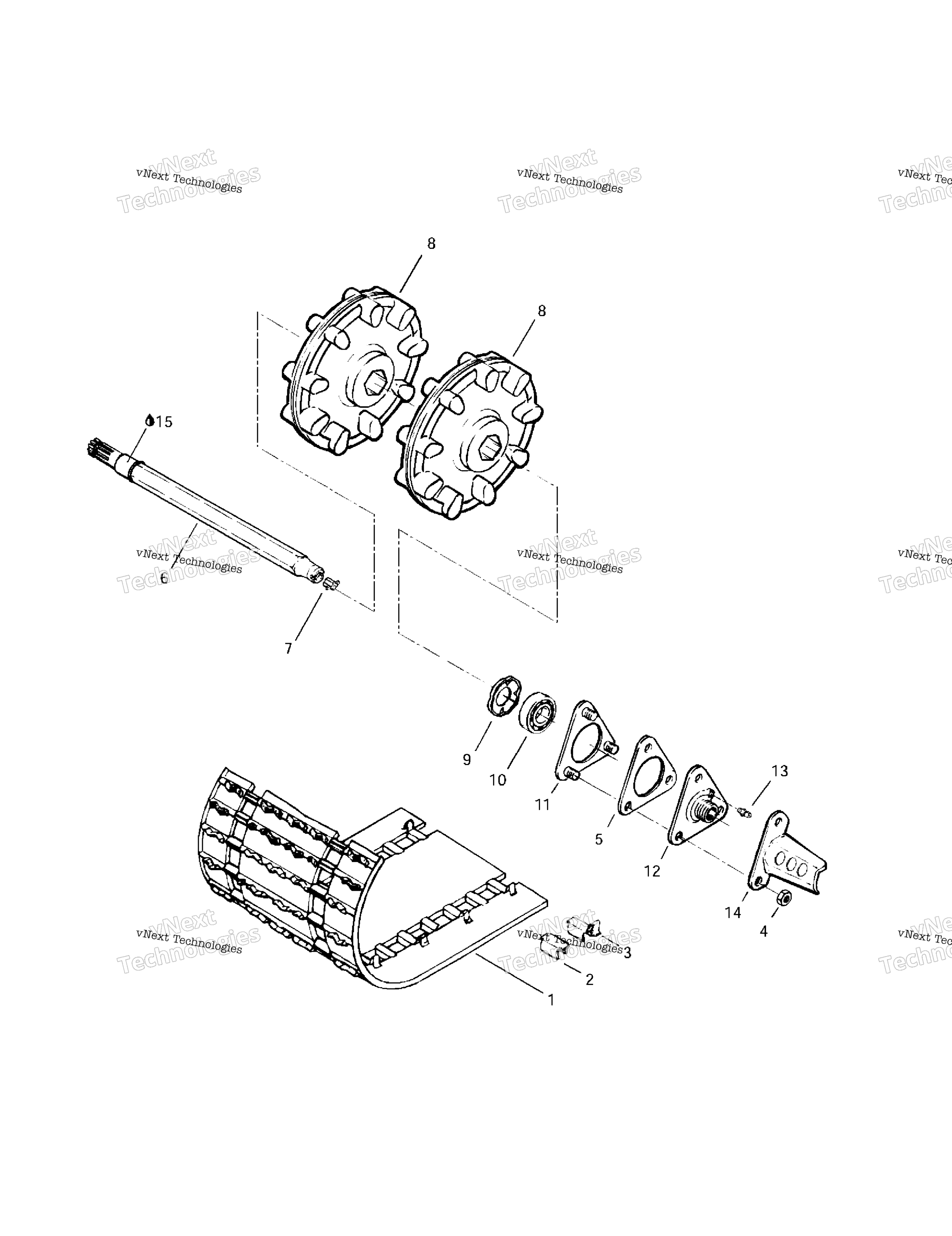 Привод Axle And Track