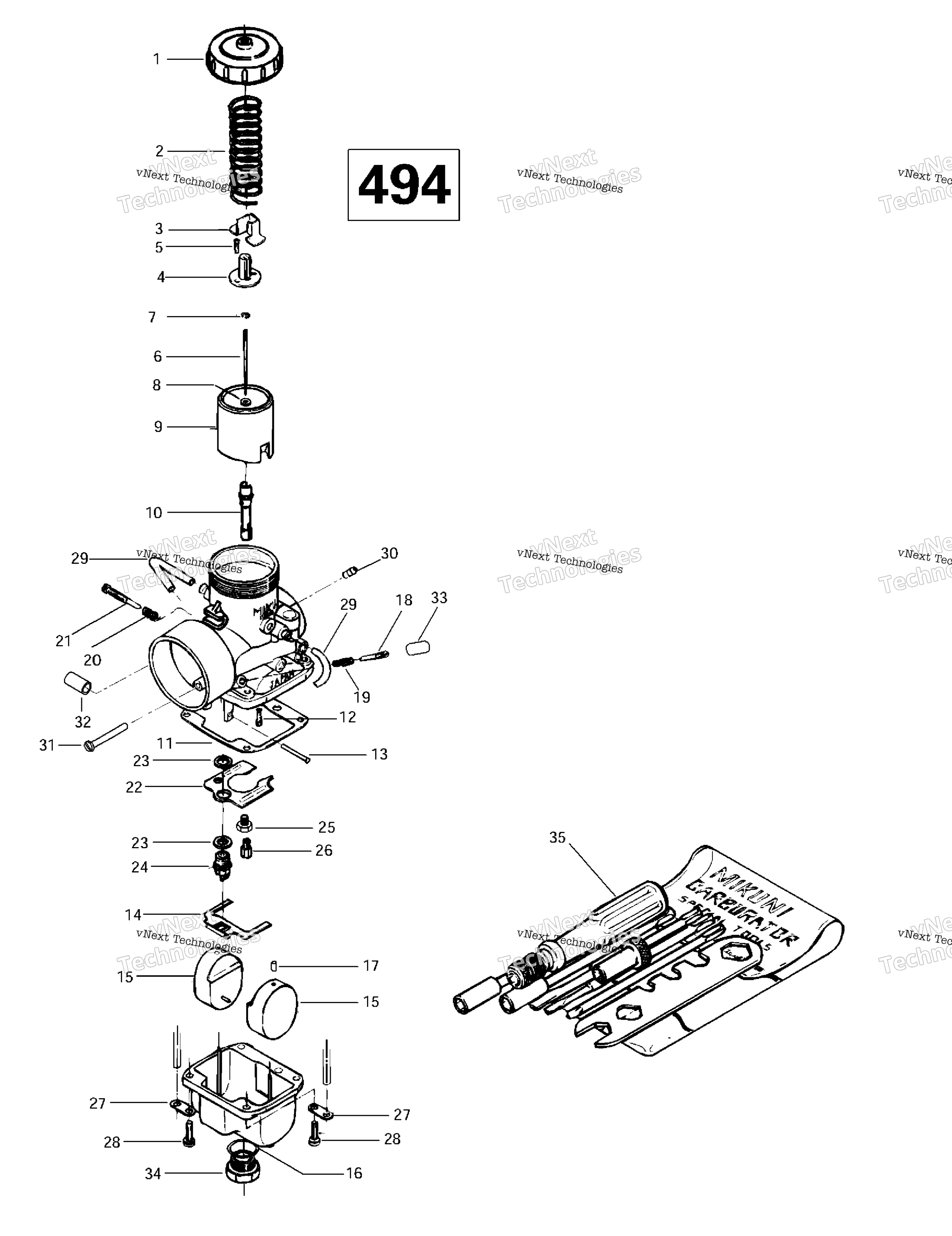 Carburetors 494