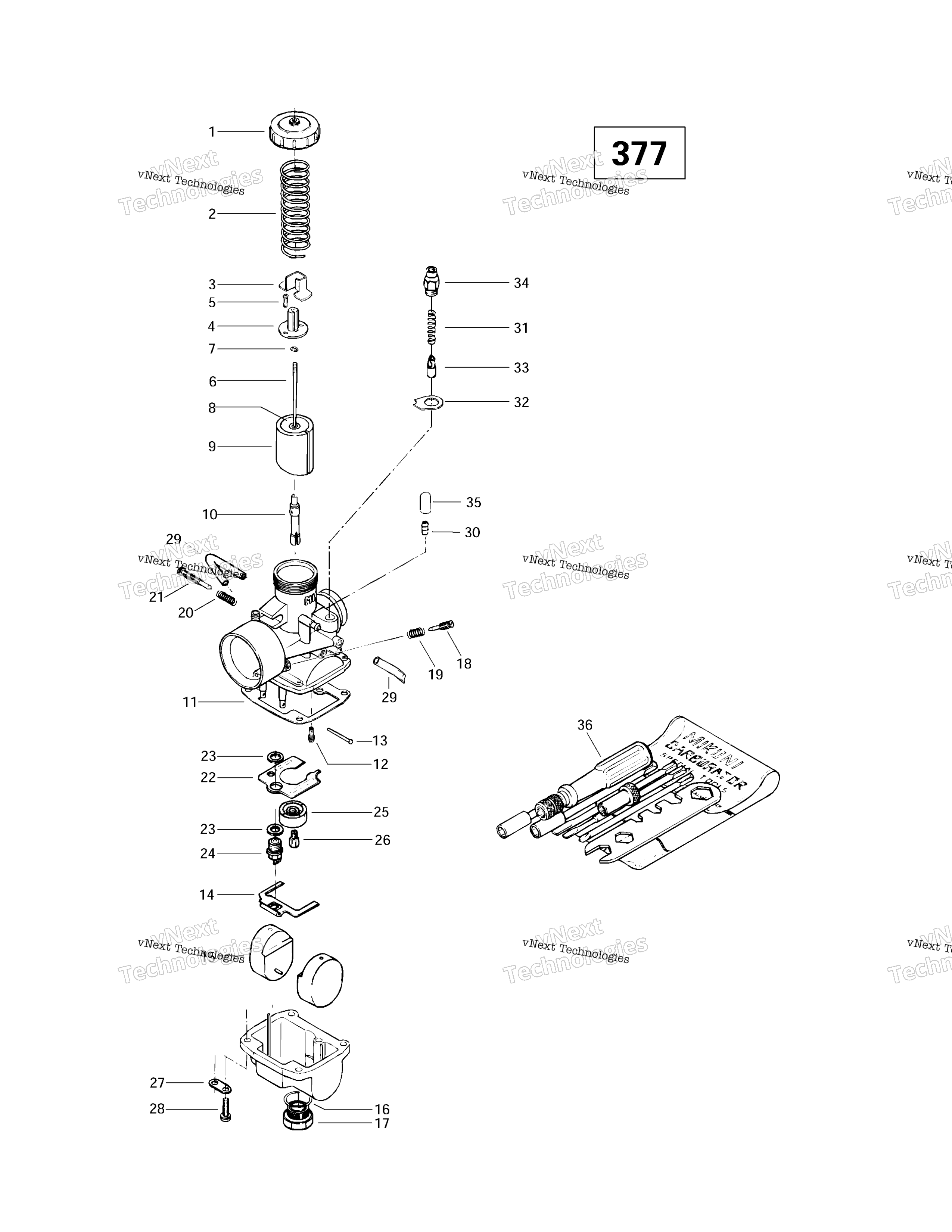 Carburetors 377