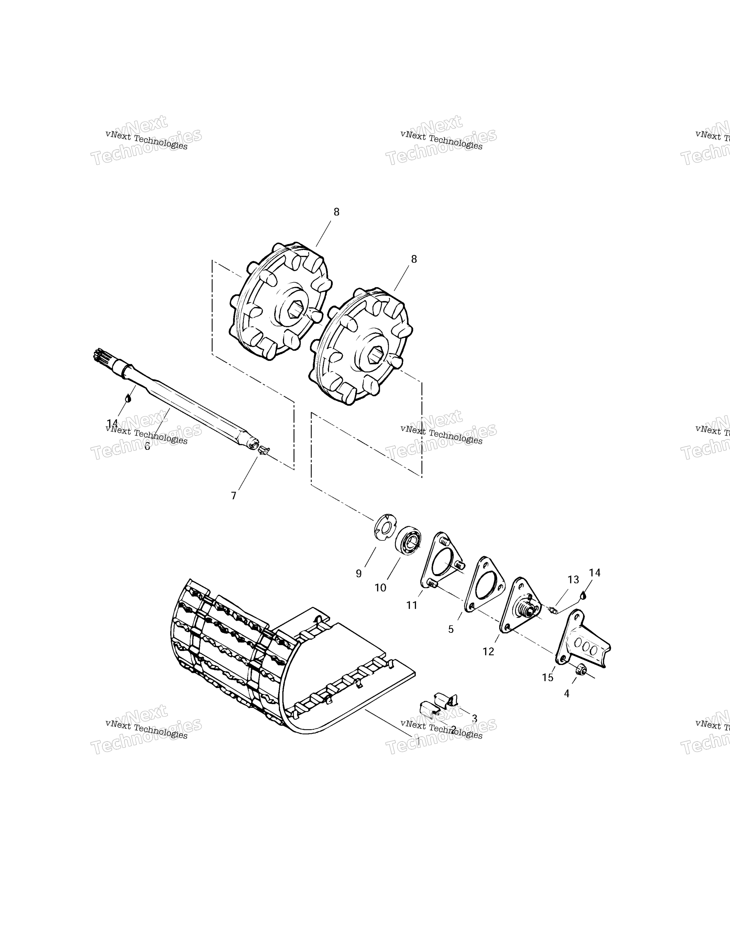 Привод Axle And Track