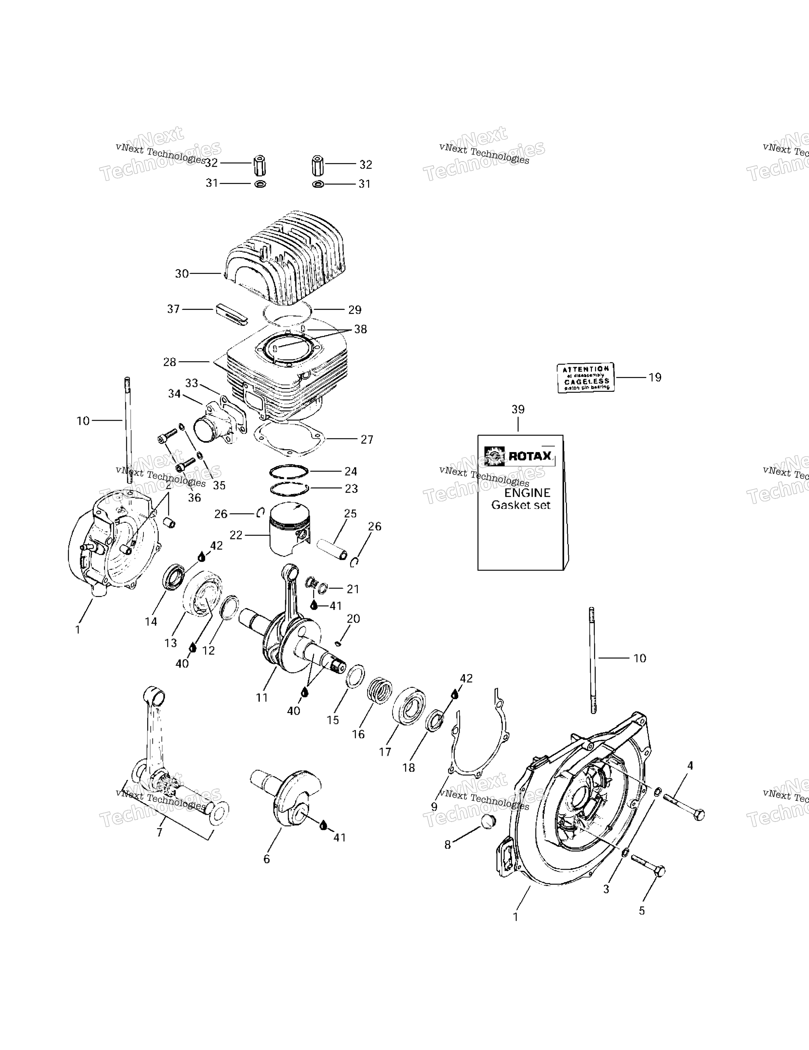 Картер And Cylinder