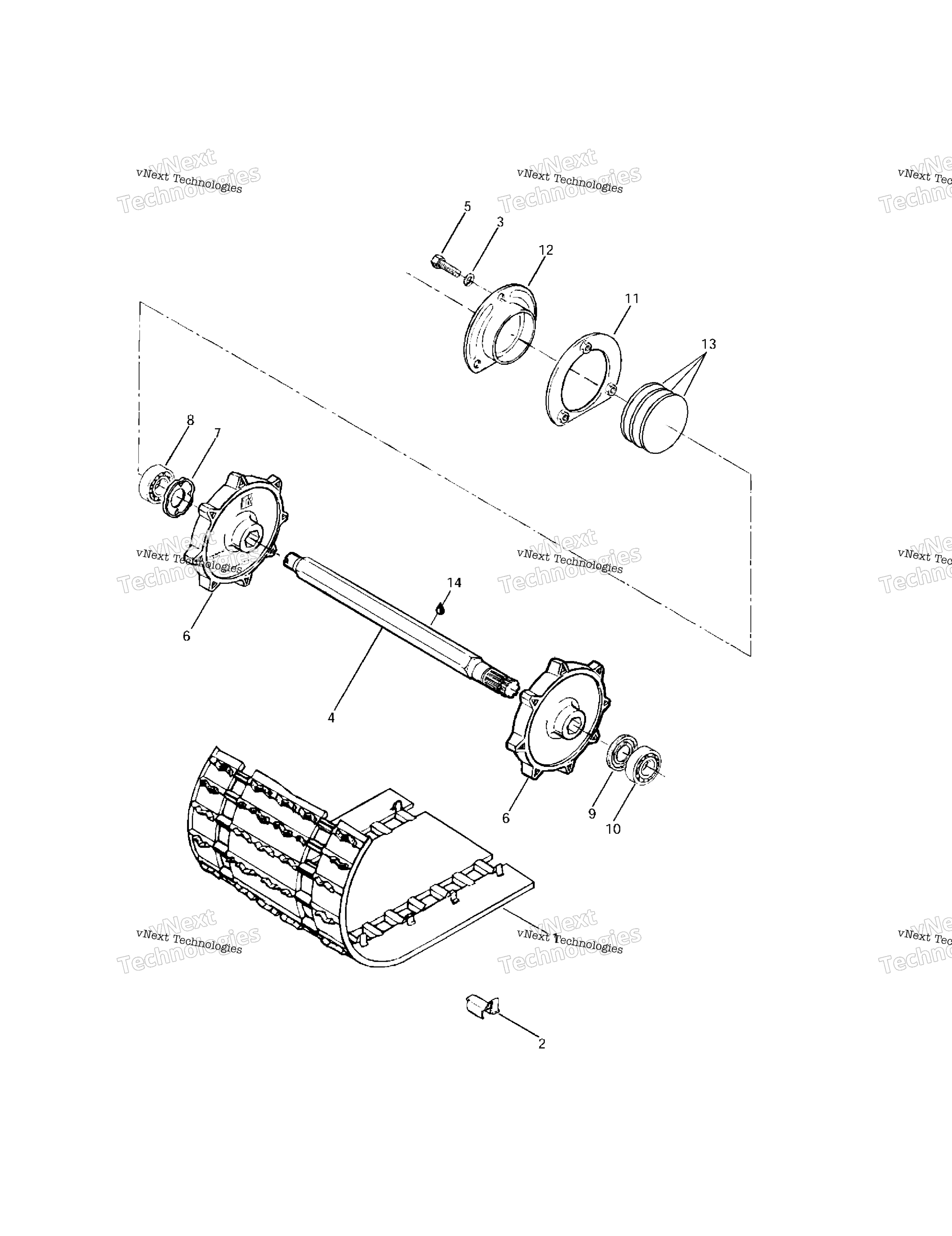 Привод Axle And Track