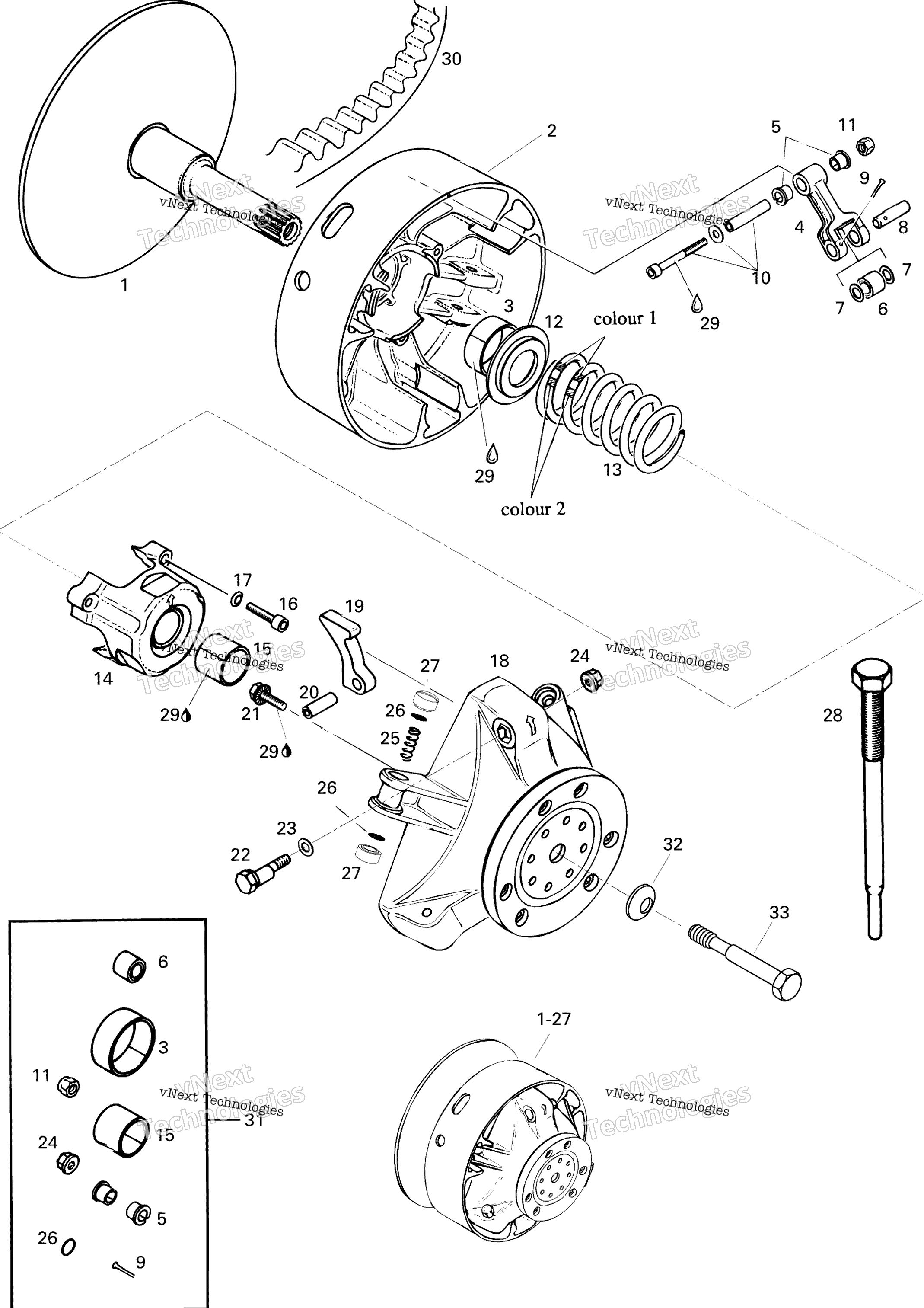 Привод Pulley 440
