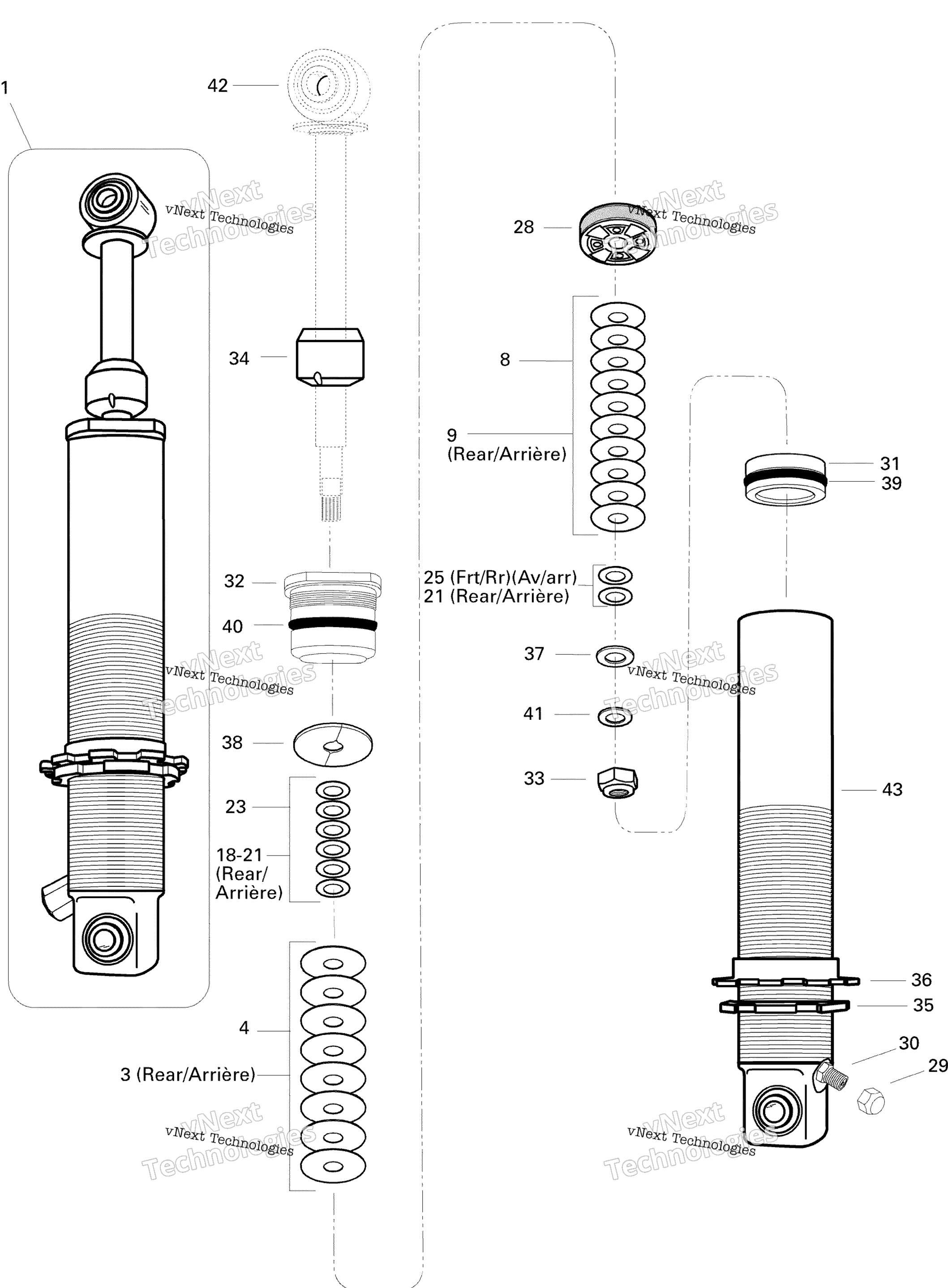 Take Apart Shock, центральный 440