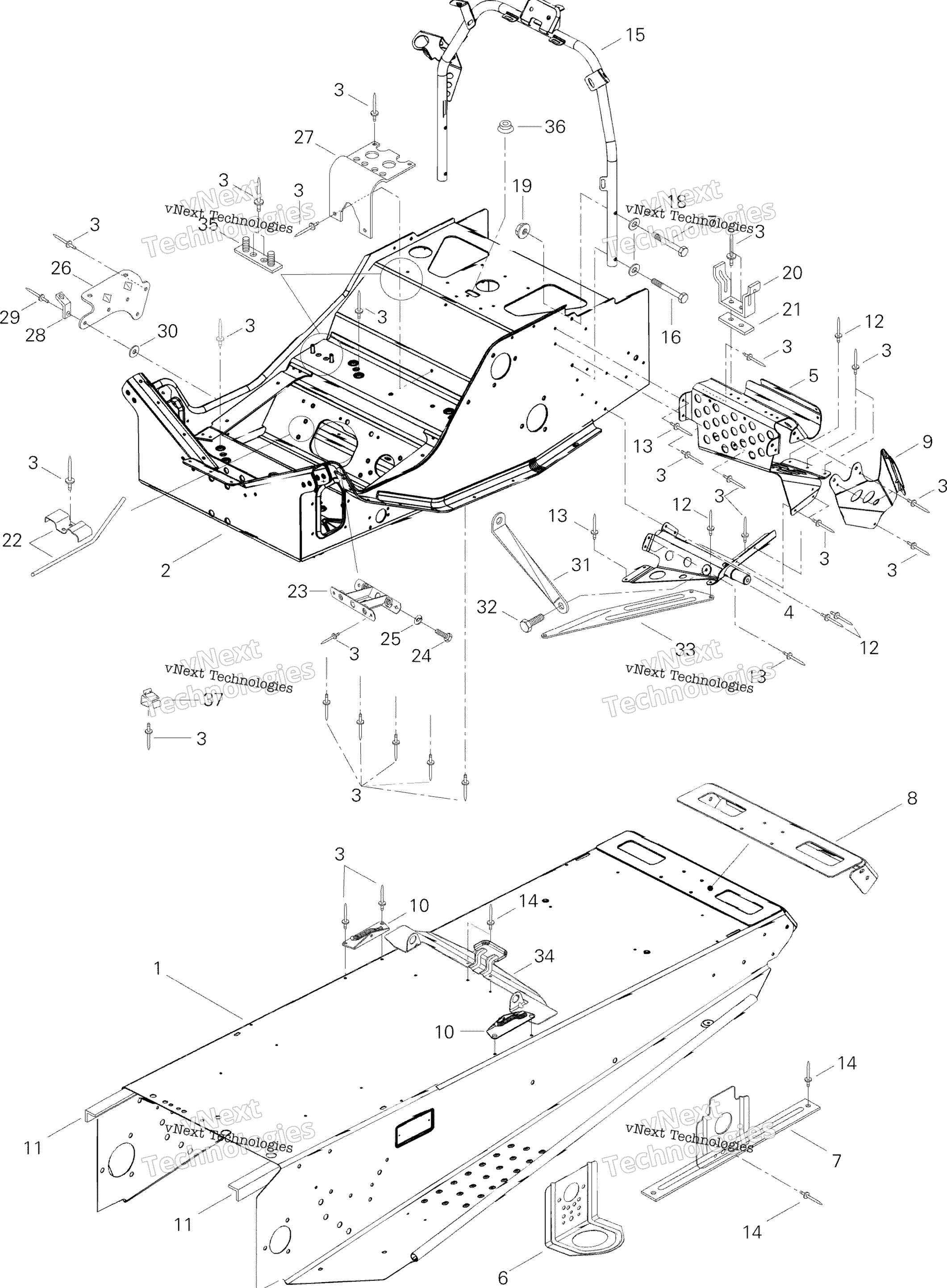 Рама And Components 500