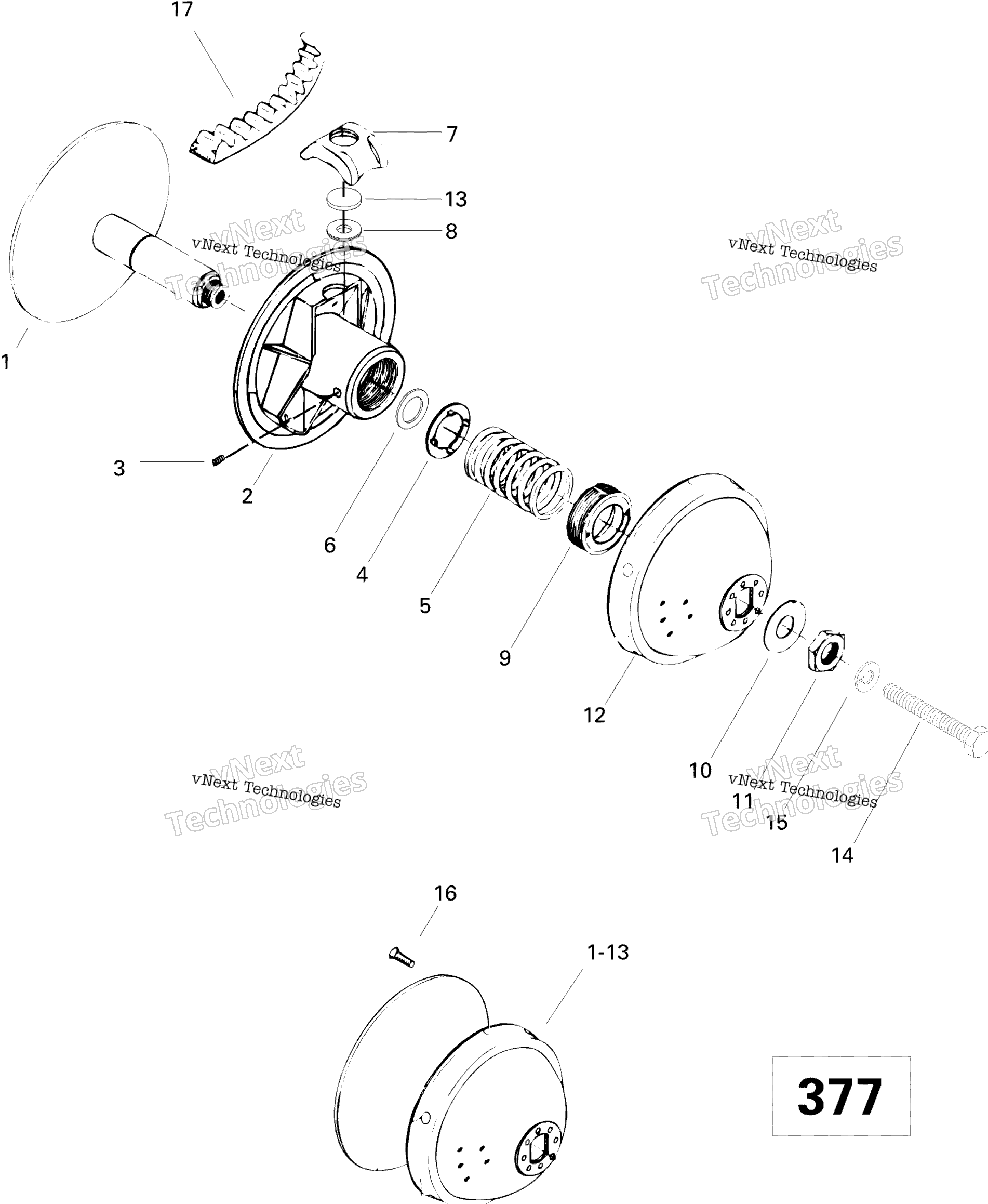 Привод Pulley E Lt