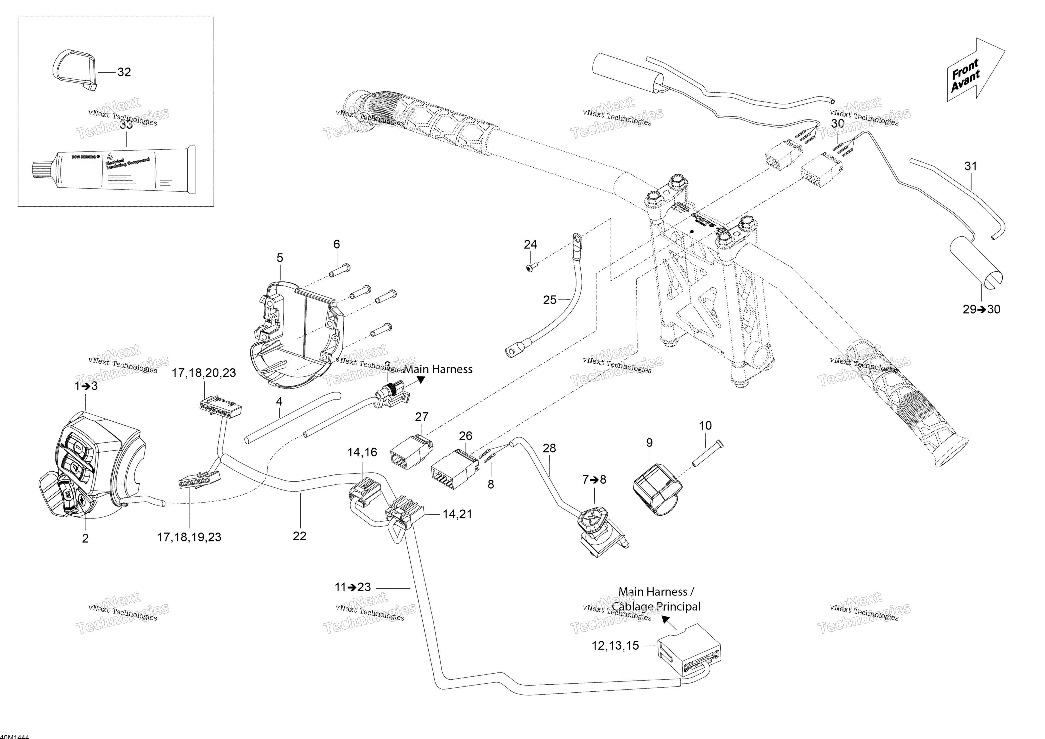 Рулевое управление Wiring Harness