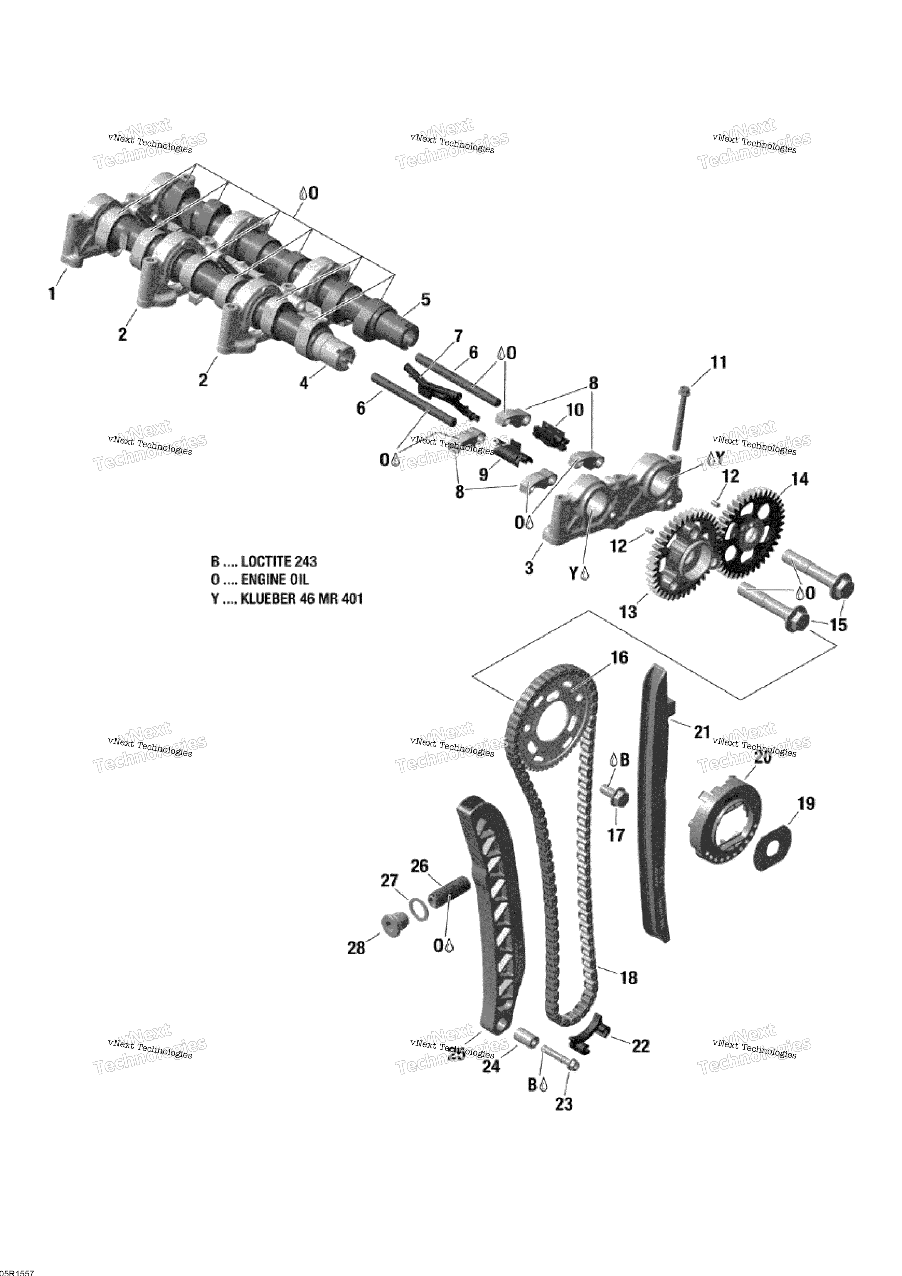 Клапанный механизм Train