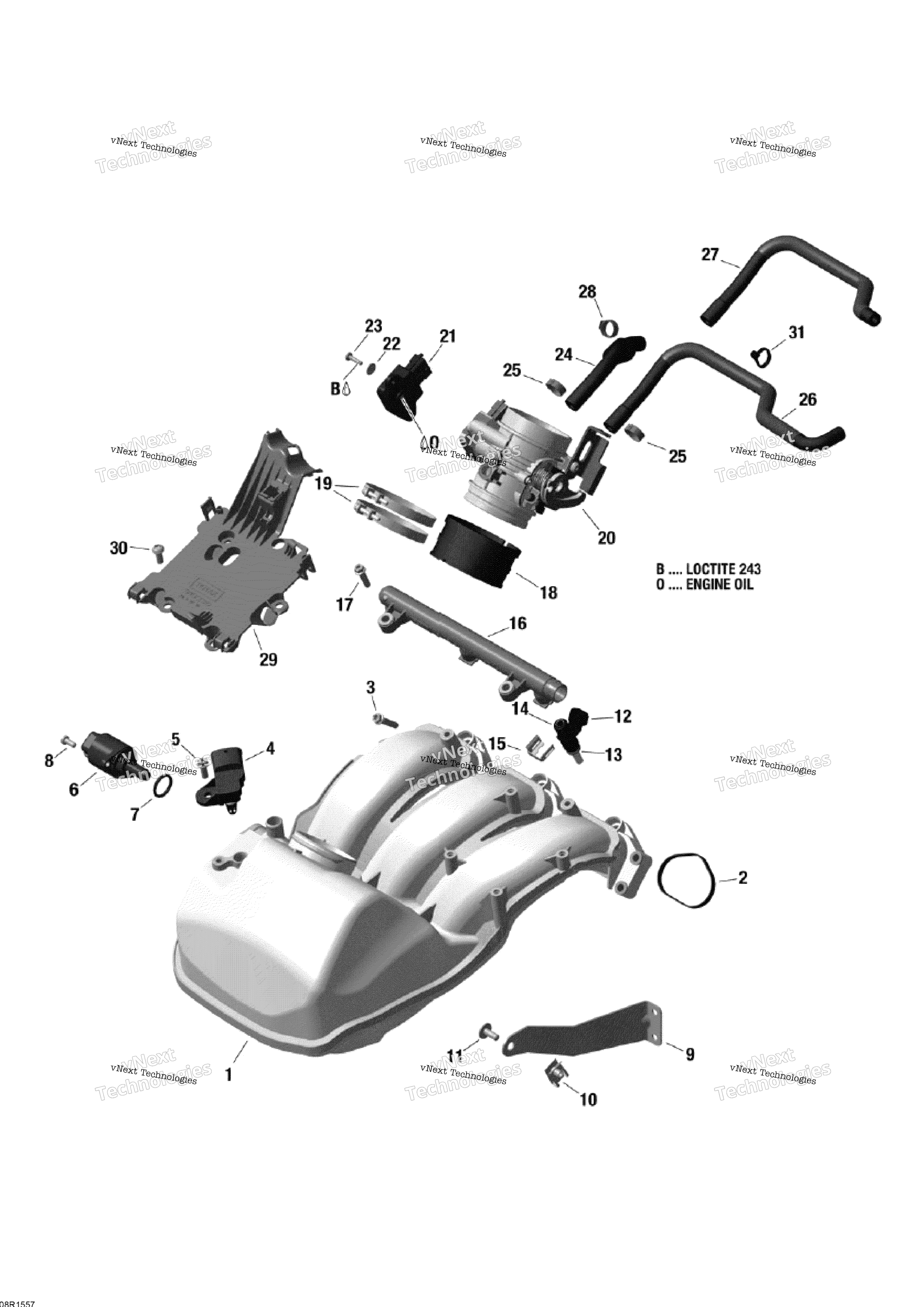 Двигатель Air Intake System