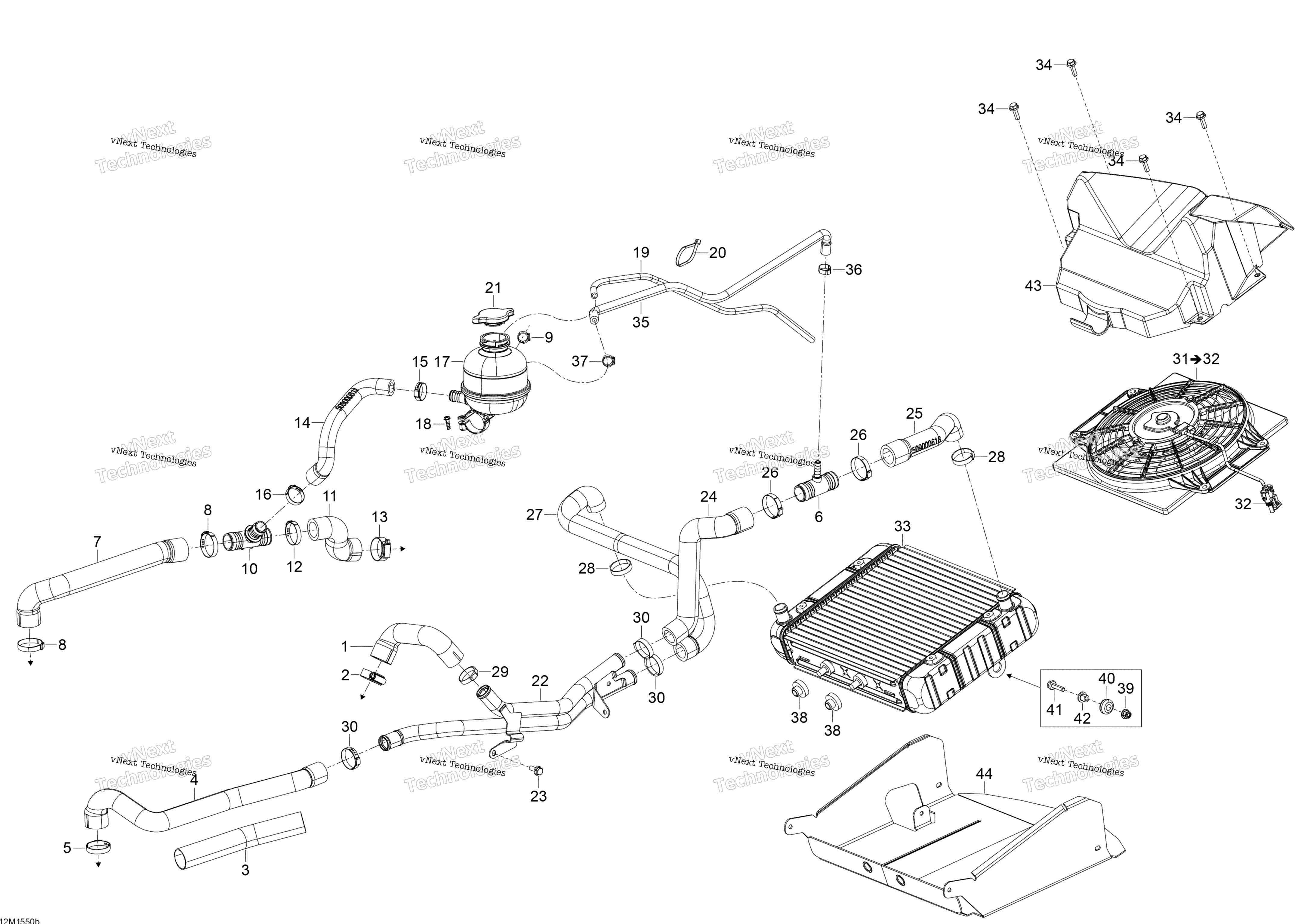 Система охлаждения (Itc)
