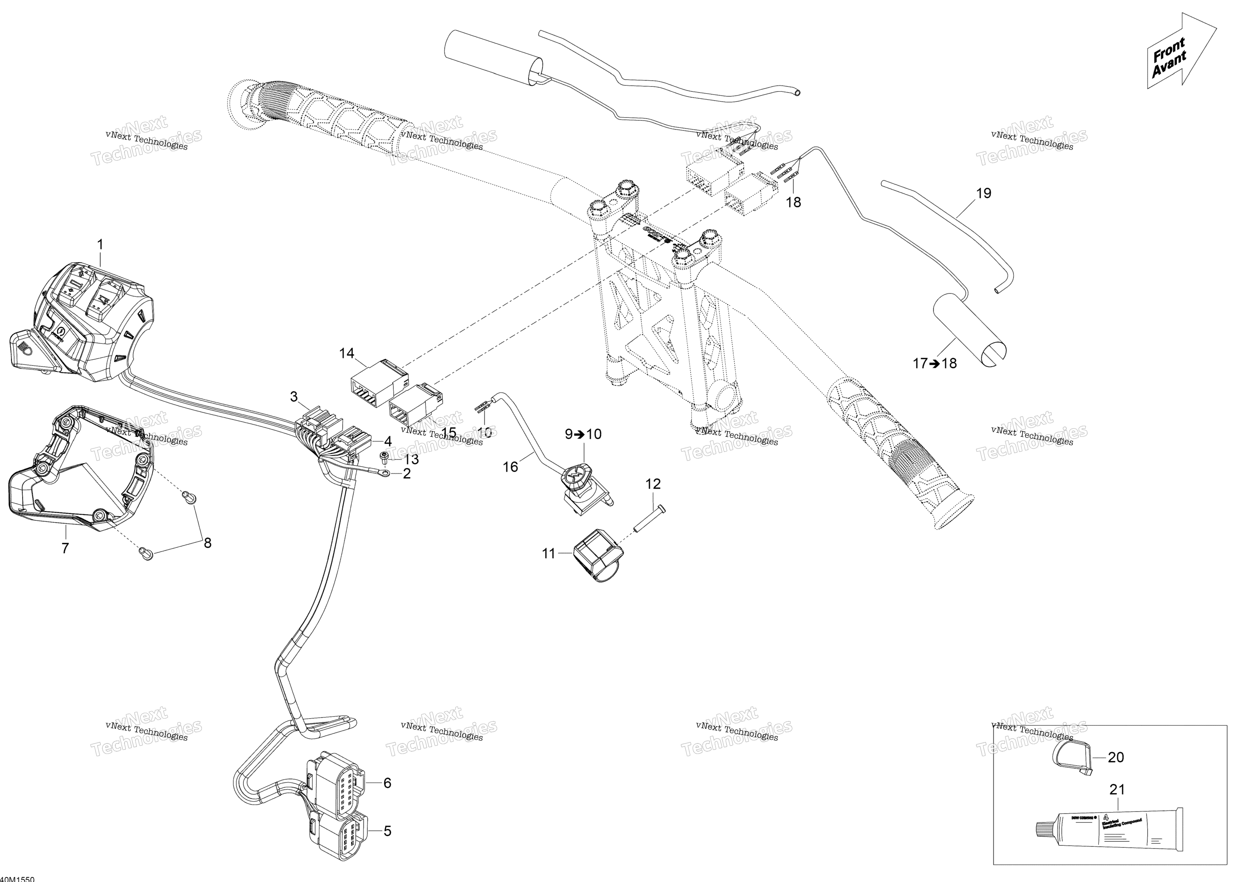 Рулевое управление Wiring Harness