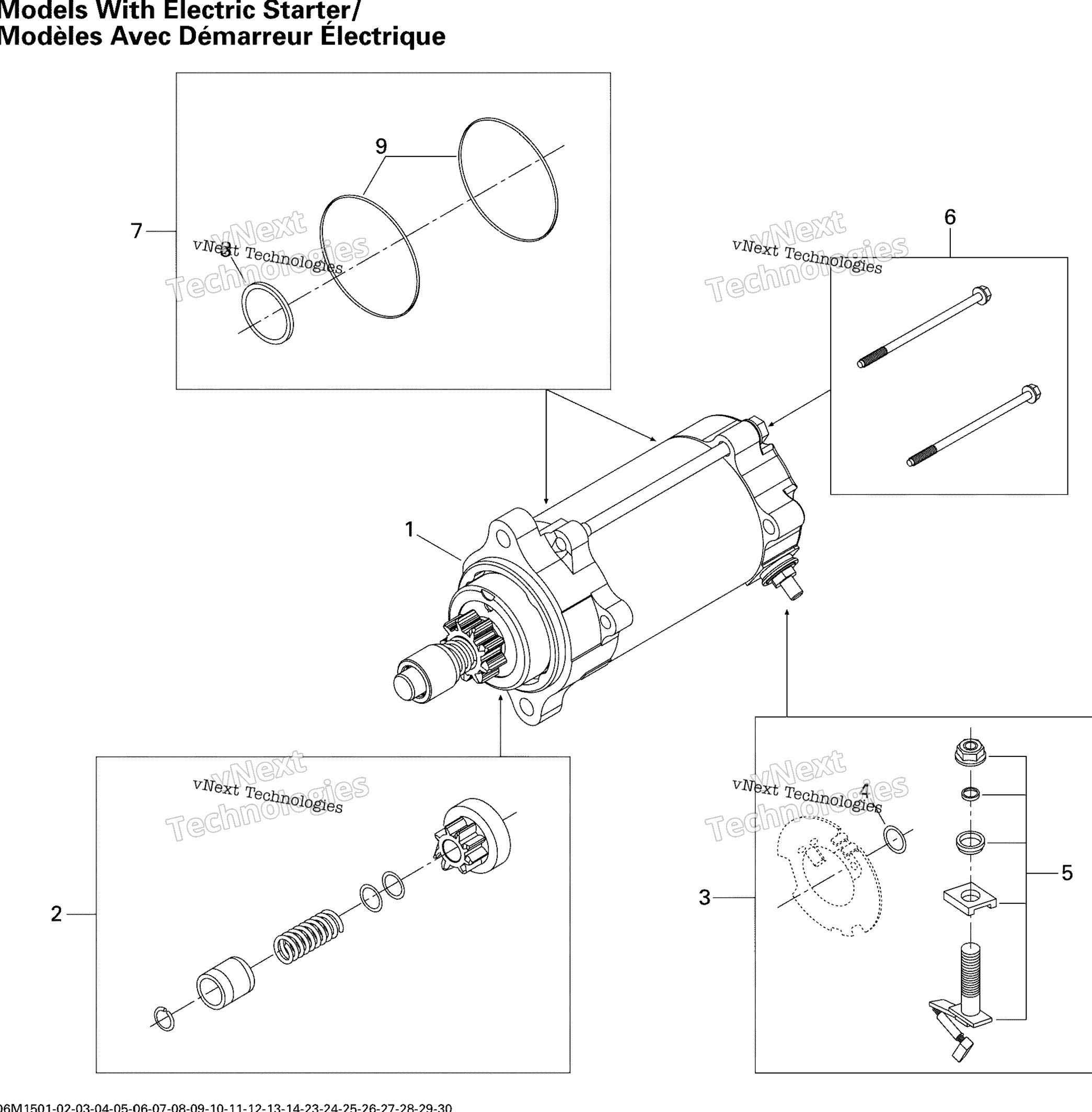 Электрооборудование Starter 800Retec