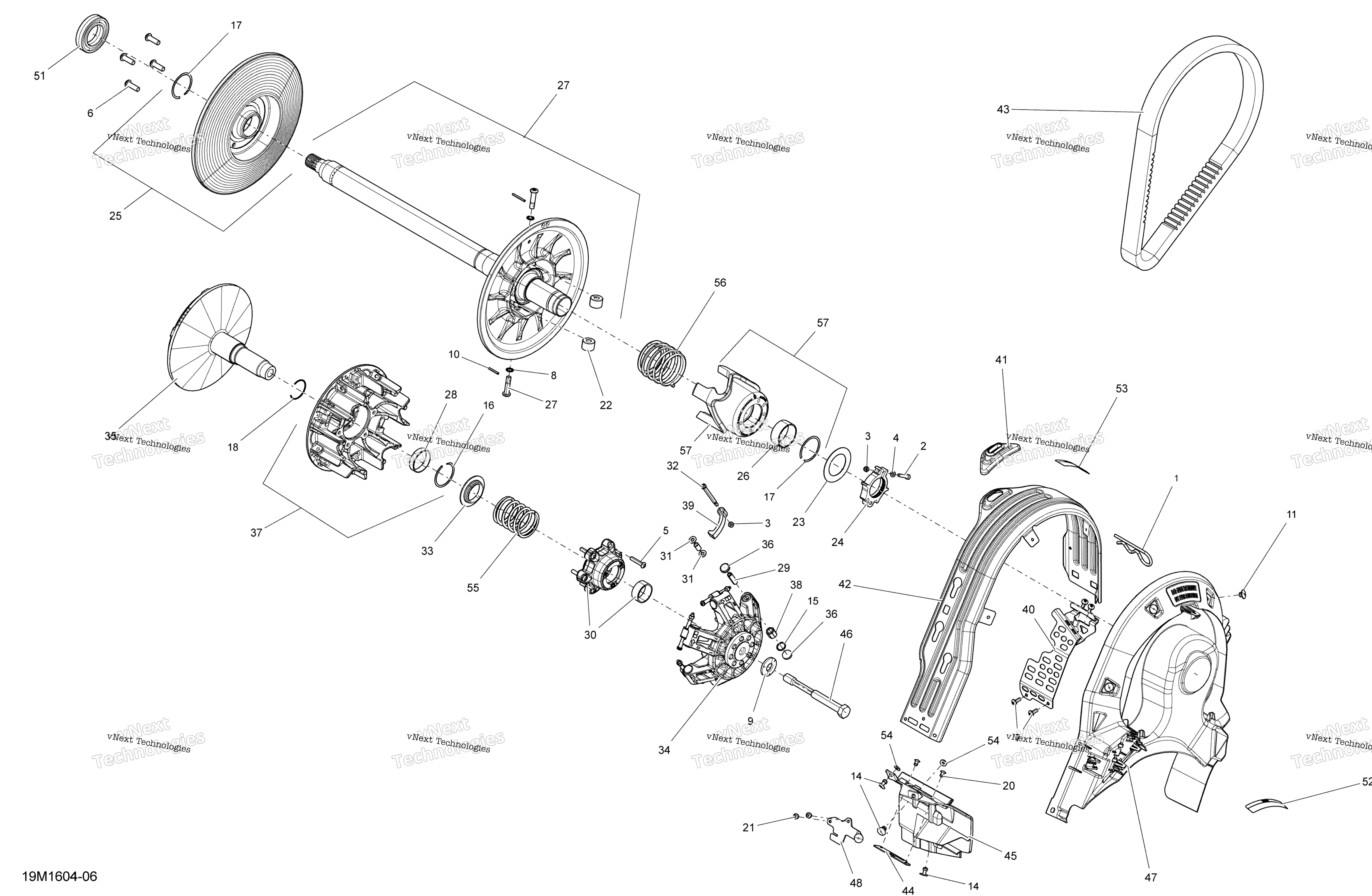 Шкив System - 1200 4-Tec