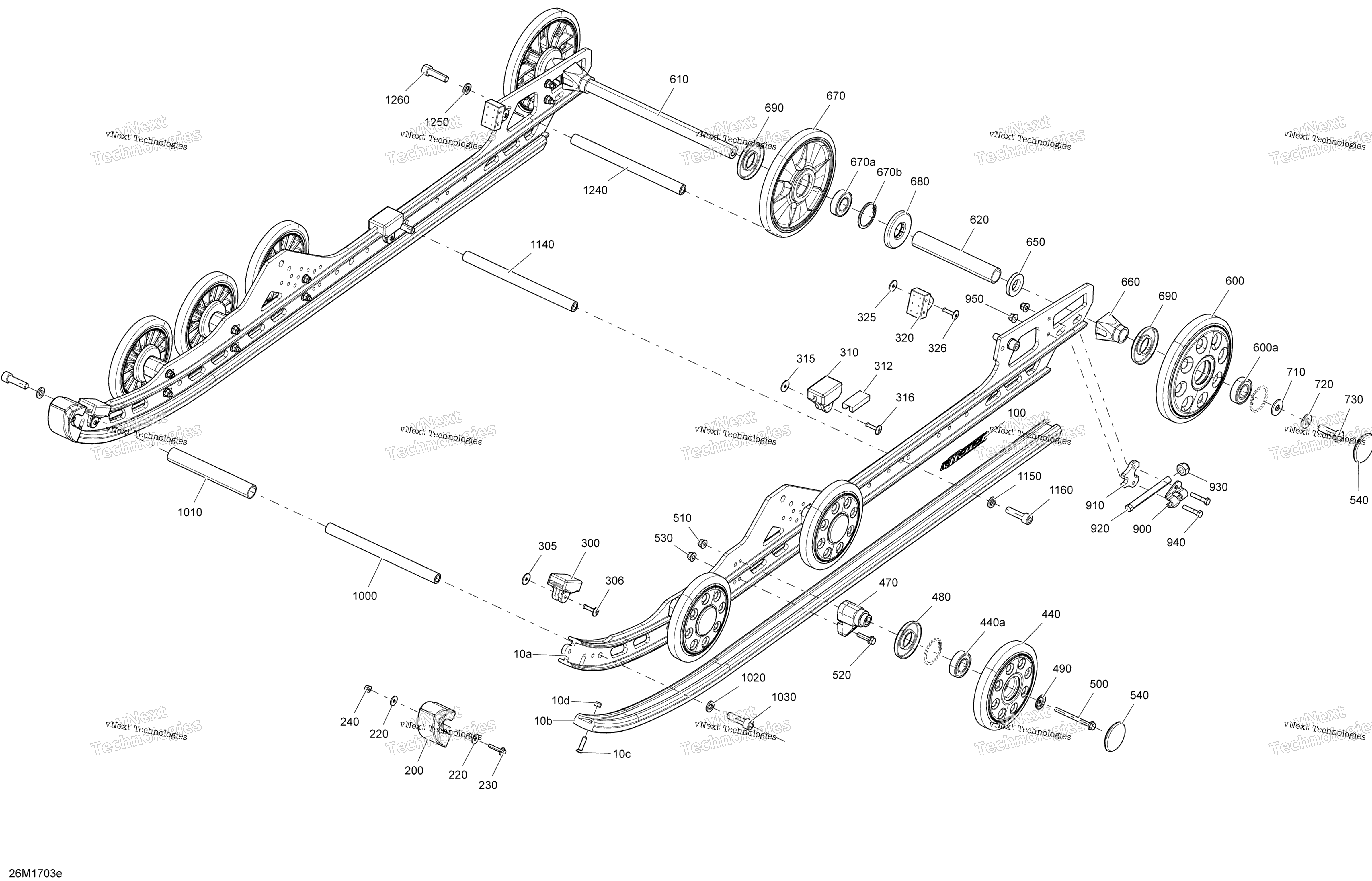 Задняя часть Suspension - Rmotion With Air Ride - Package Se - Inferior