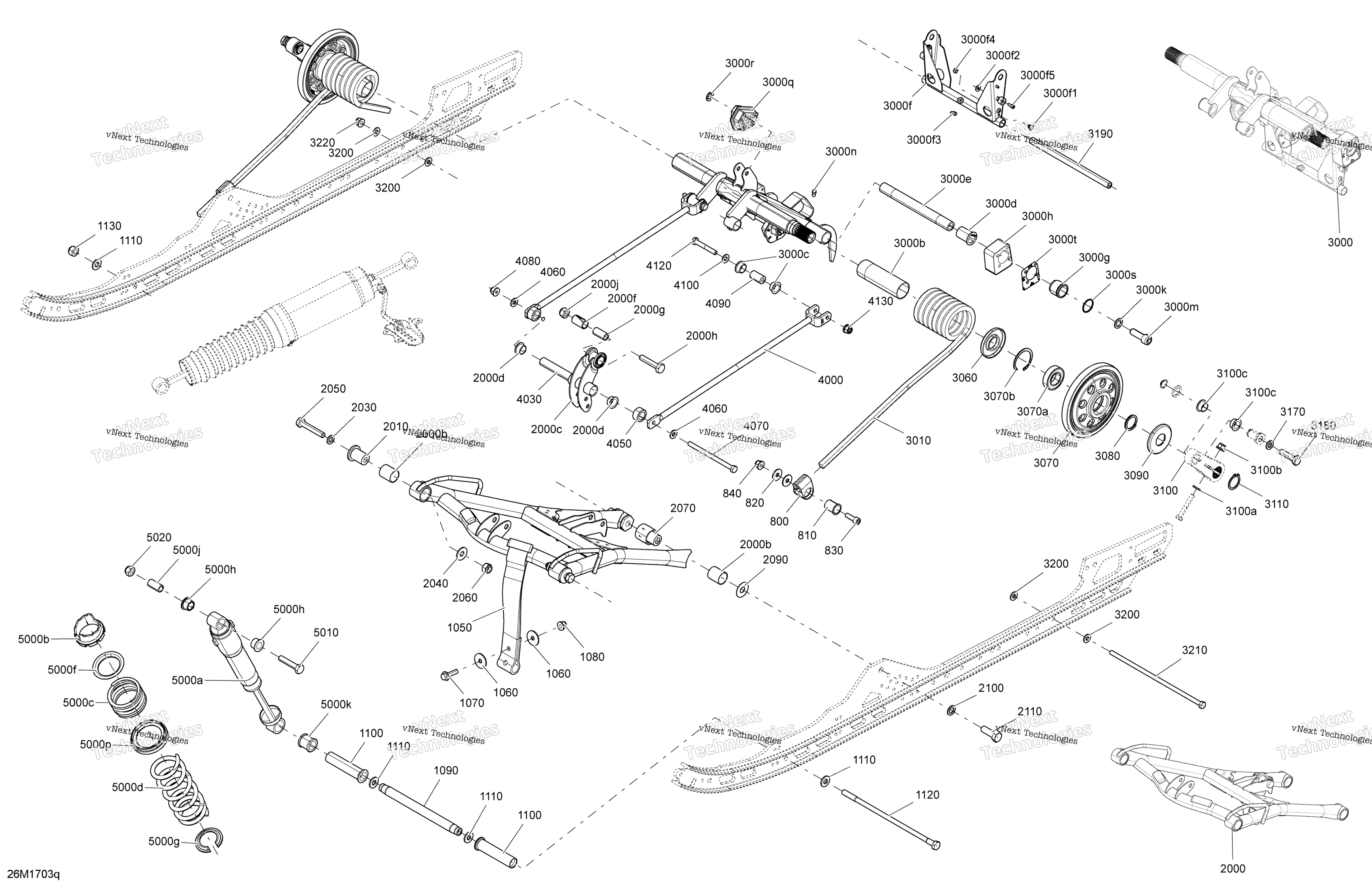 Задняя часть Suspension - Rmotion With Air Ride - Package Se - Superior