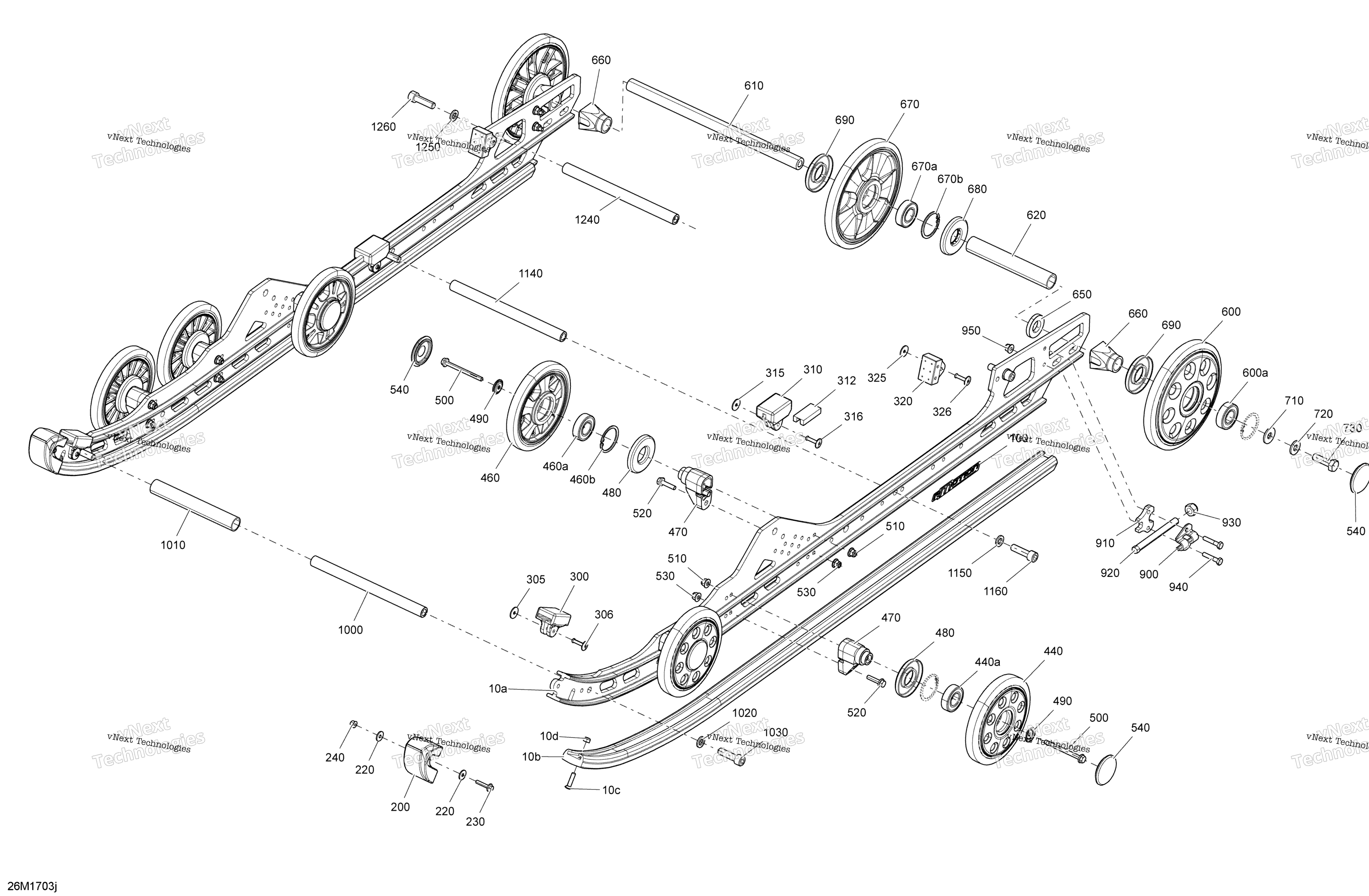 Задняя часть Suspension - Rmotion - Package X - Inferior