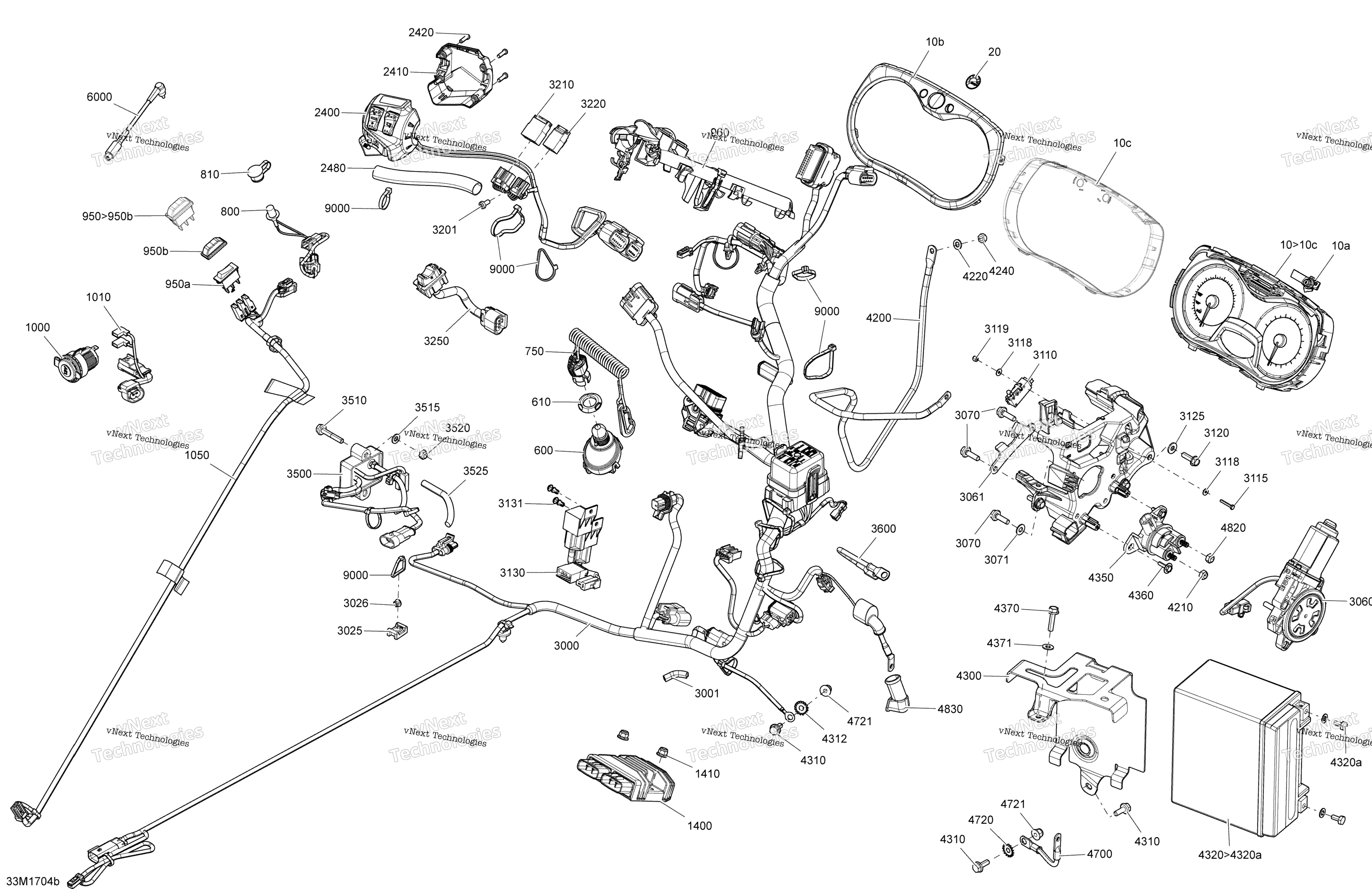 Электрооборудование System - Package Enduro 900 Ace