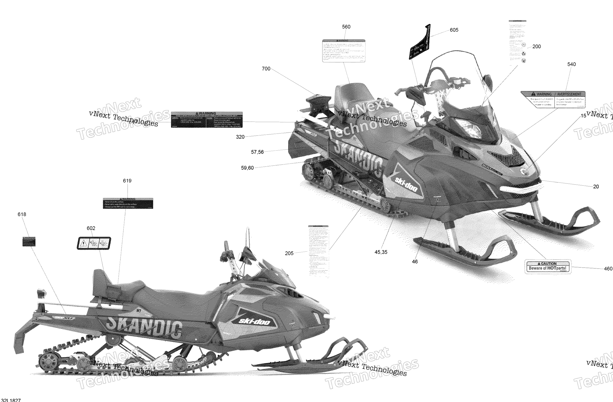 Наклейки Scandic - 600 Ace