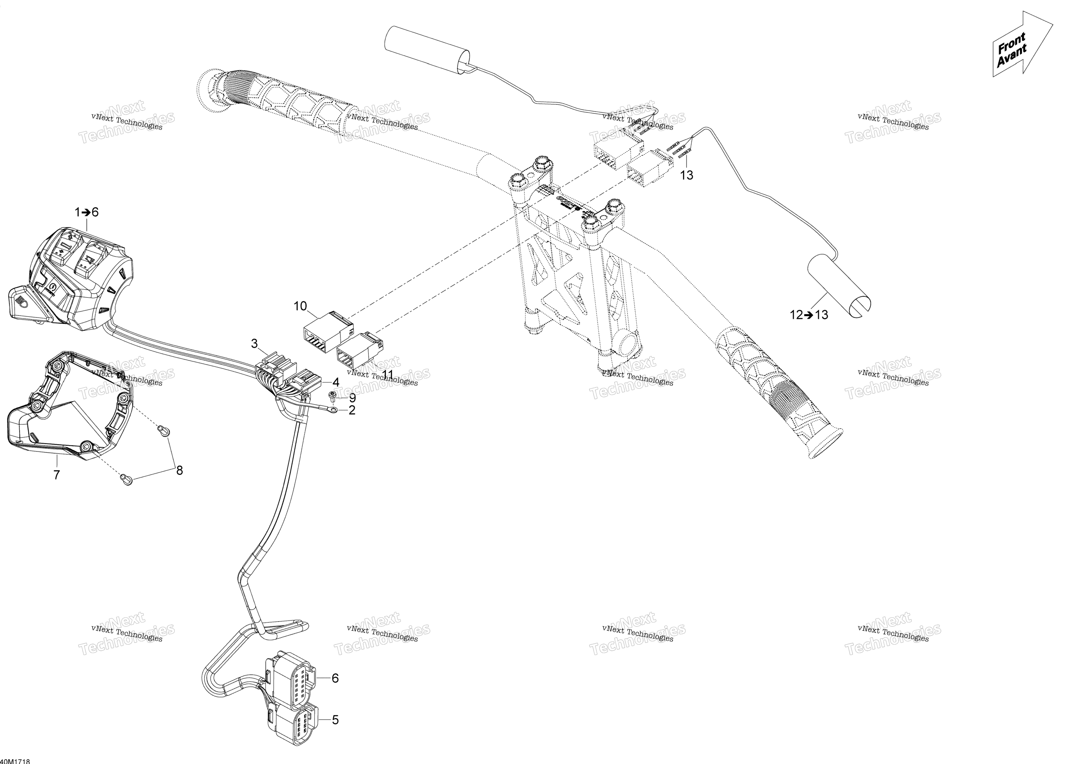 Рулевое управление Wiring Harness 2018