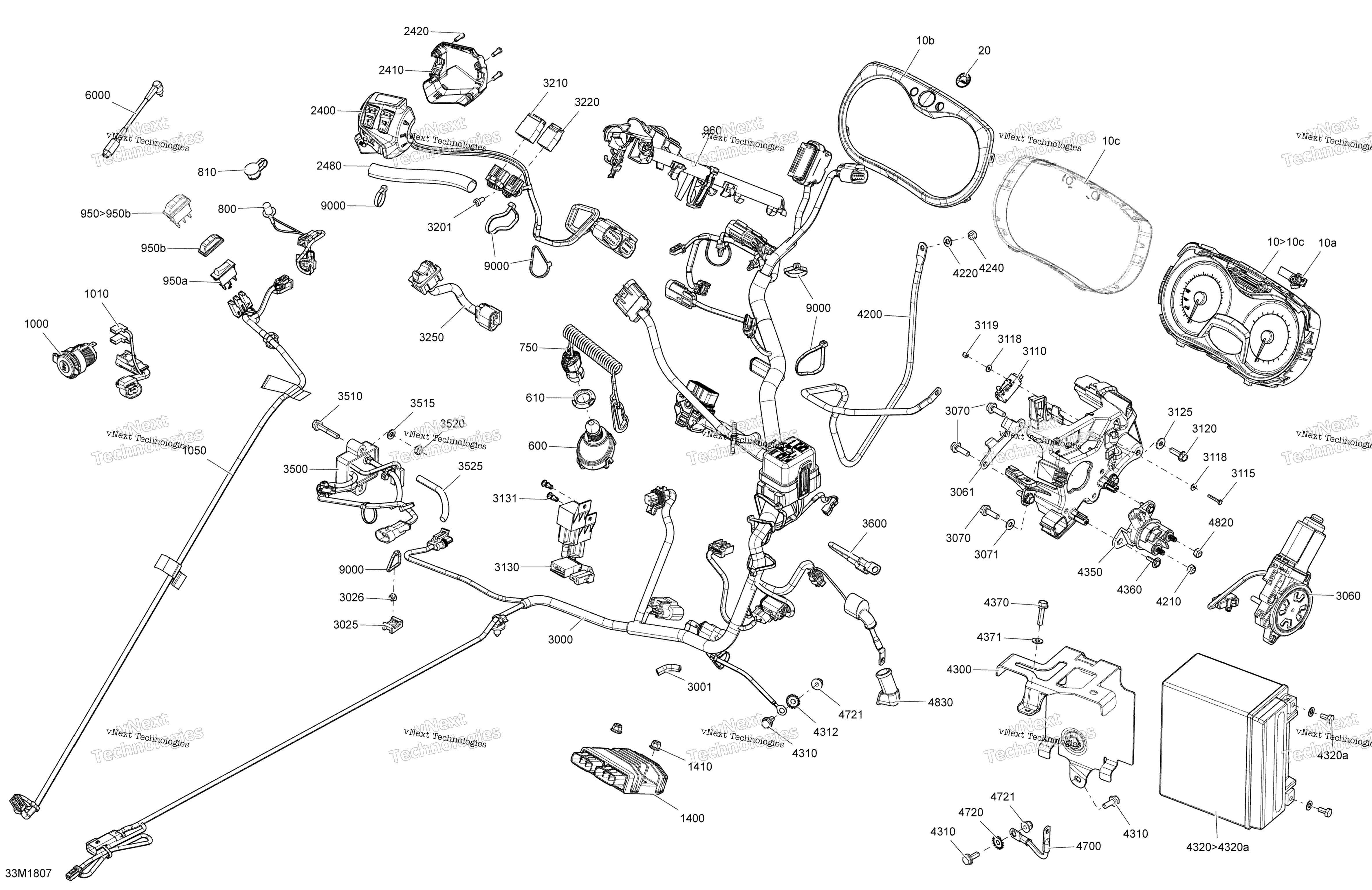 Электрооборудование System Grand Touring - 900 Ace - Package Se