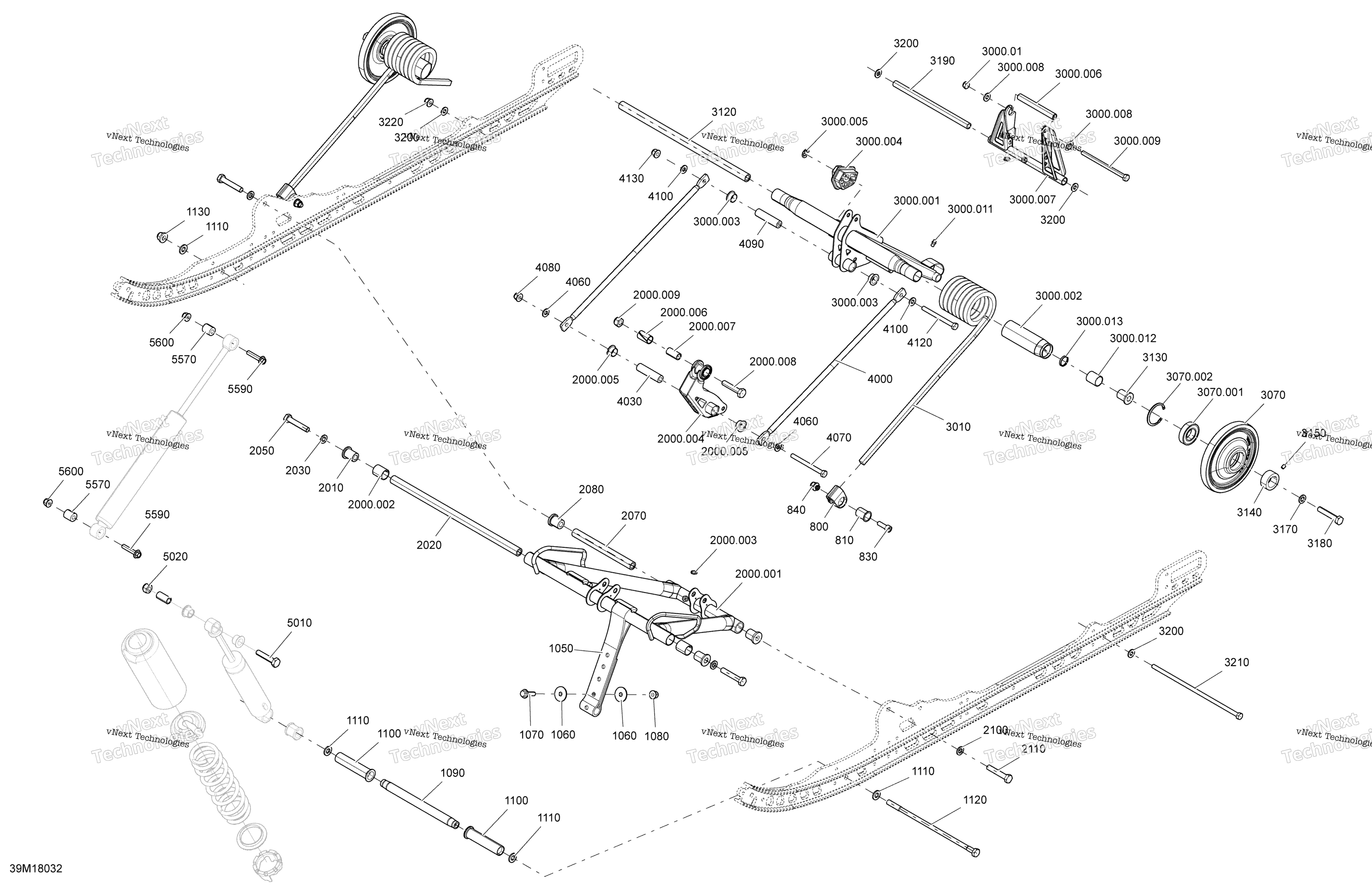 Задняя часть Suspension Tundra - Package Sport - Superior